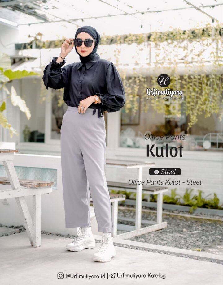 OFFICE PANTS CULLOTE - Gambar 3