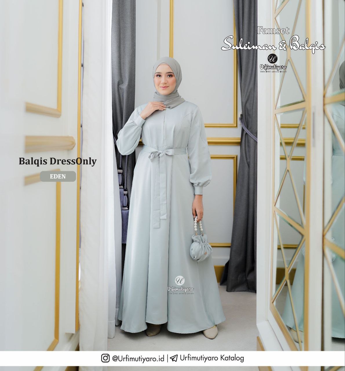 BALQIS DRESS ONLY MOM - Gambar 3