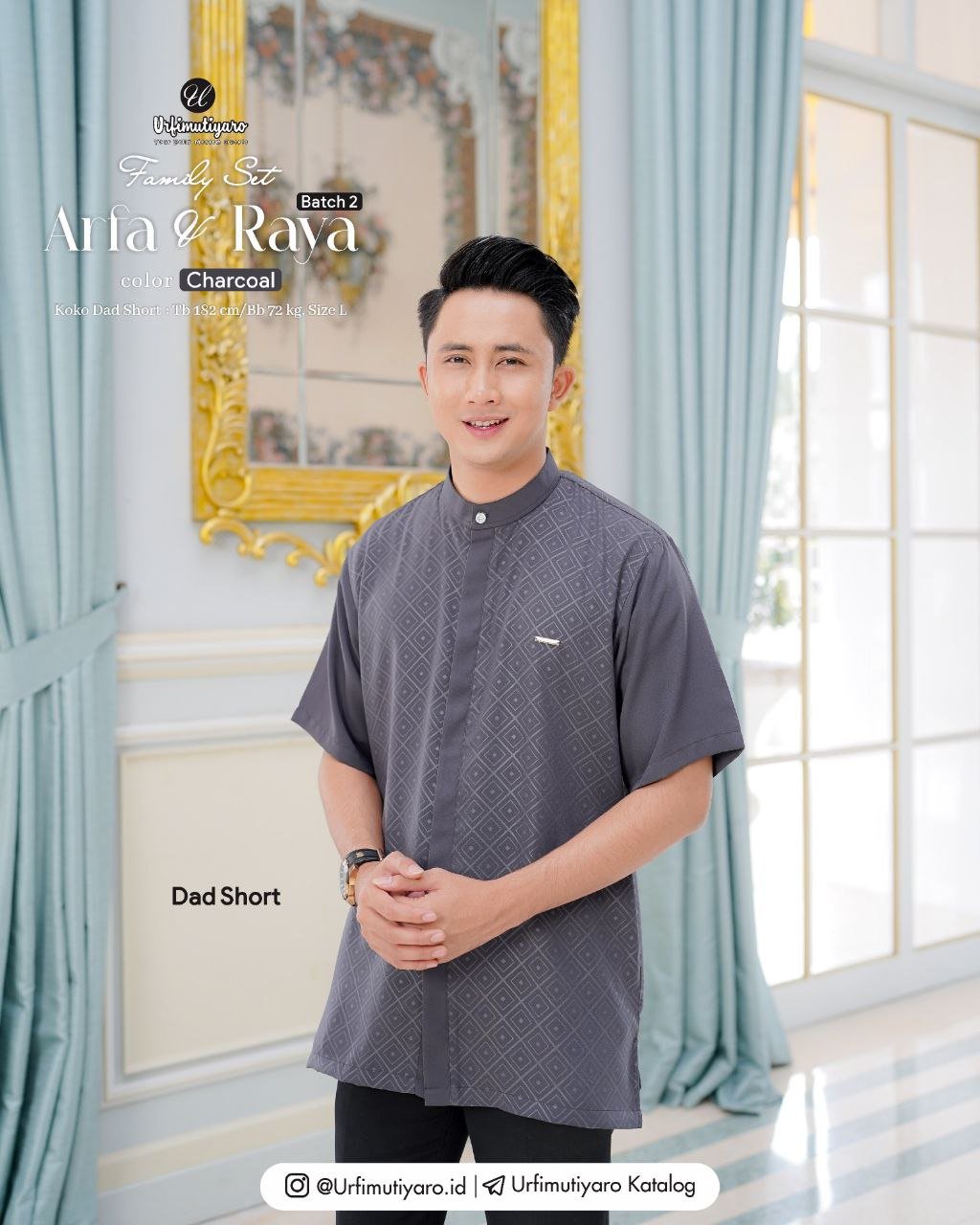 ARFA DAD SHORT GRADE B - Gambar 4