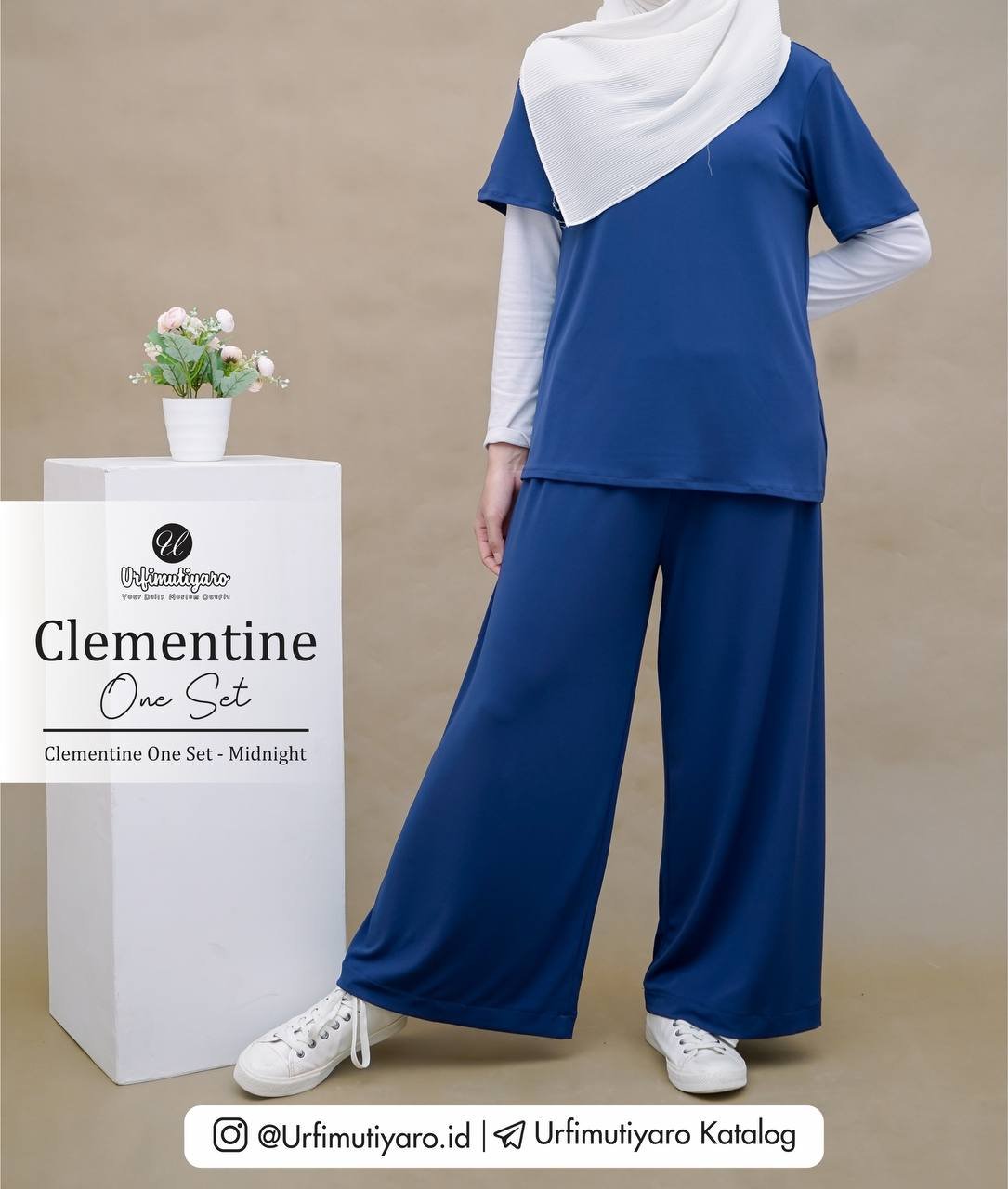 CLEMENTINE CULLOTE PANTS ONLY - Gambar 7