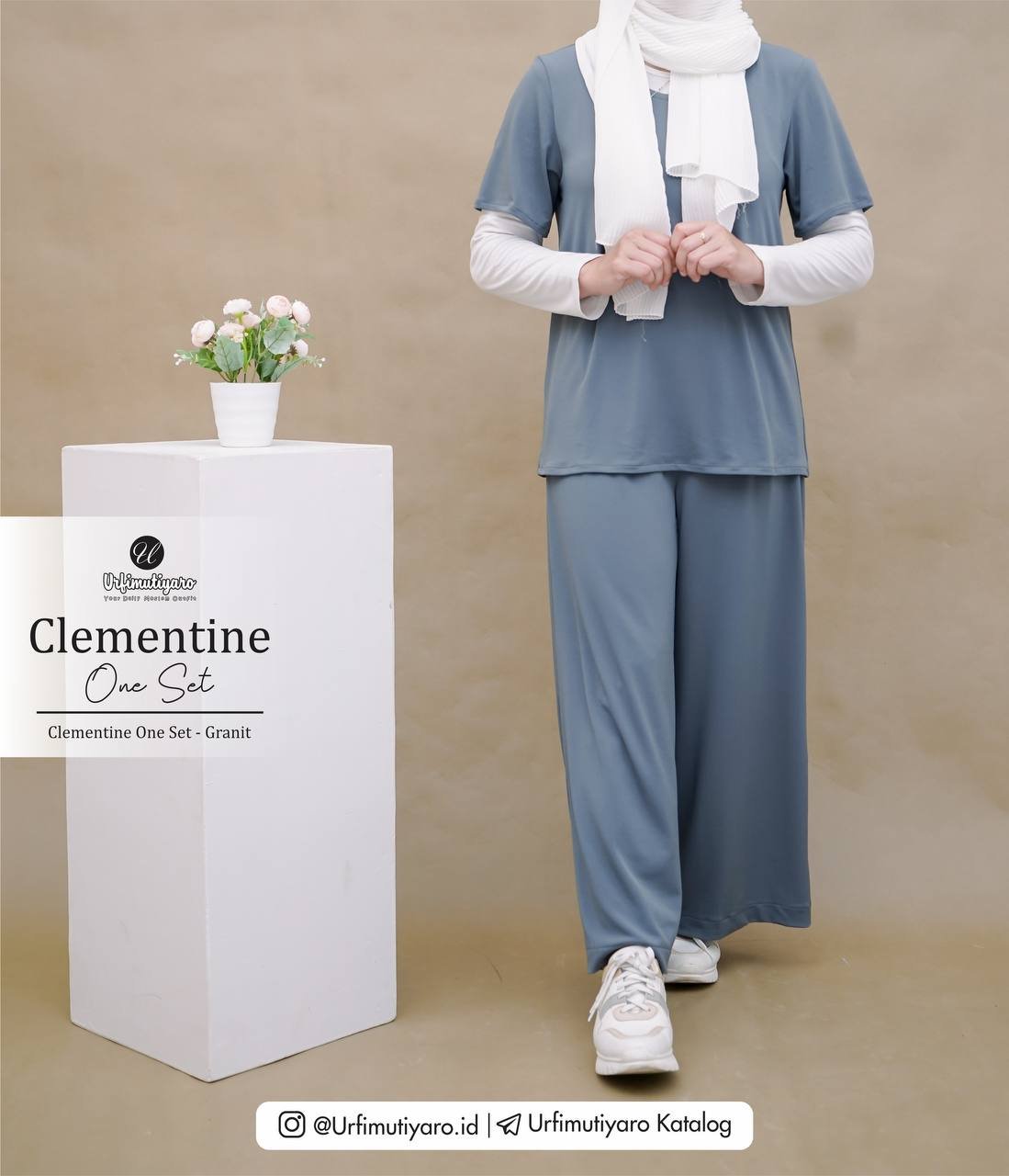 CLEMENTINE CULLOTE PANTS ONLY - Gambar 4