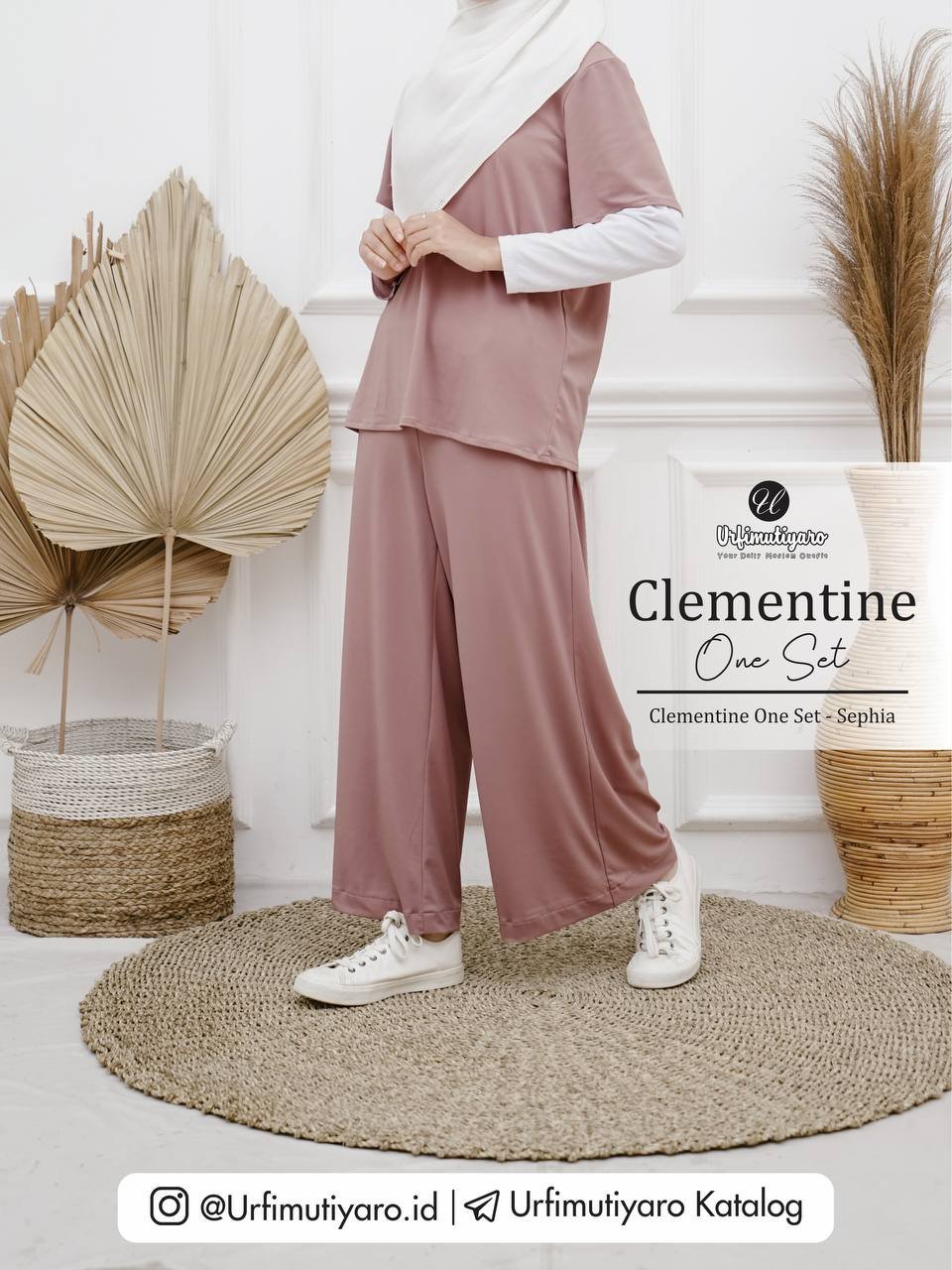CLEMENTINE CULLOTE PANTS ONLY - Gambar 3