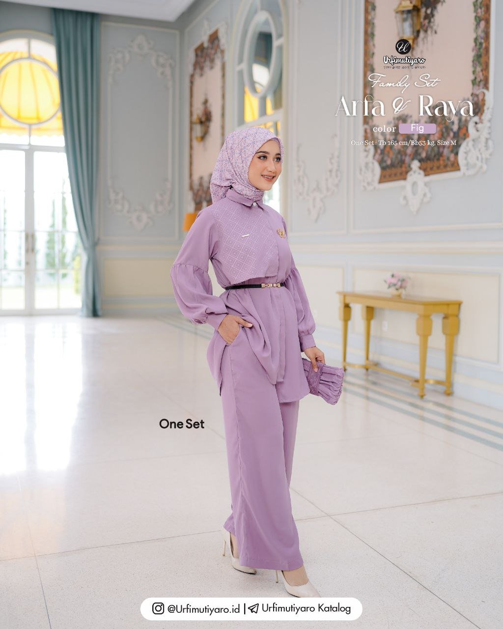 RAYA ONE SET GRADE B - Gambar 3