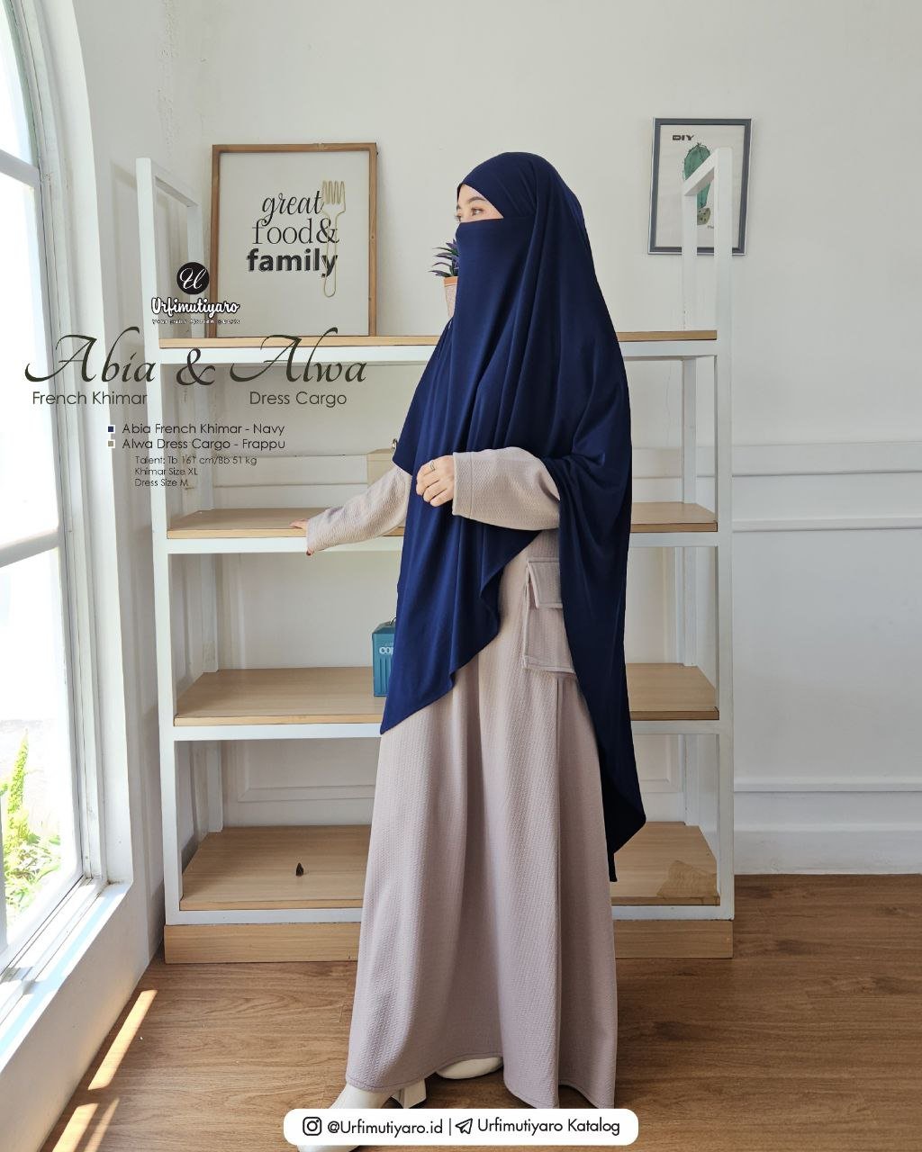 ALWA CARGO DRESS - Gambar 3