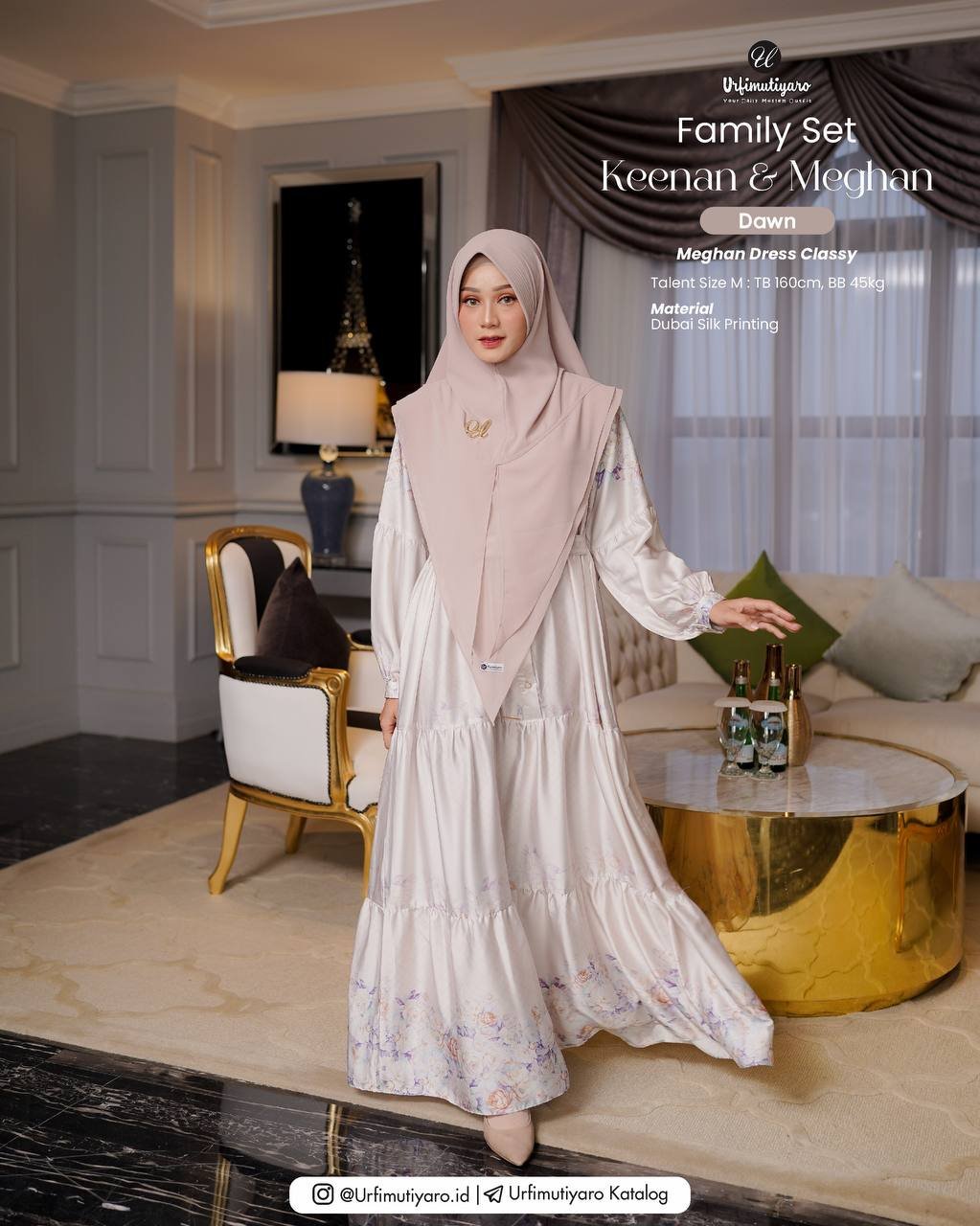 MEGHAN DRESS CLASSY - Gambar 3