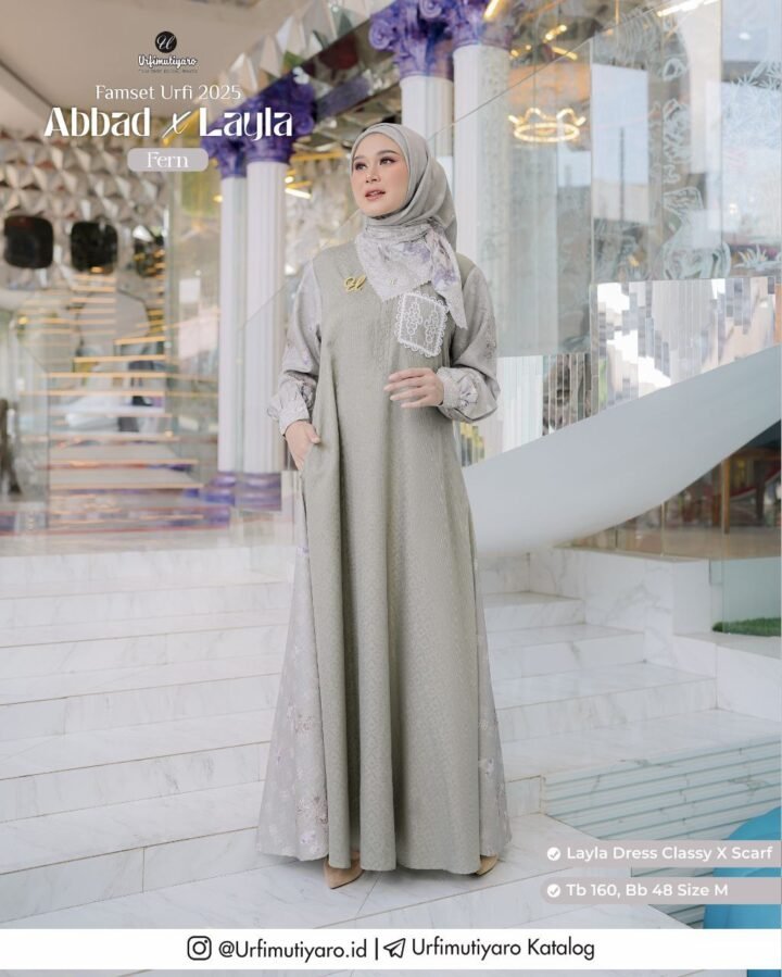 LAYLA DRESS CLASSY - Gambar 4