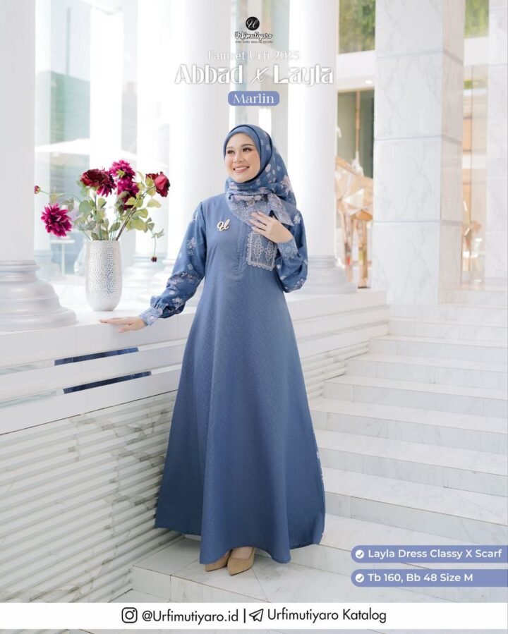 LAYLA DRESS CLASSY - Gambar 5