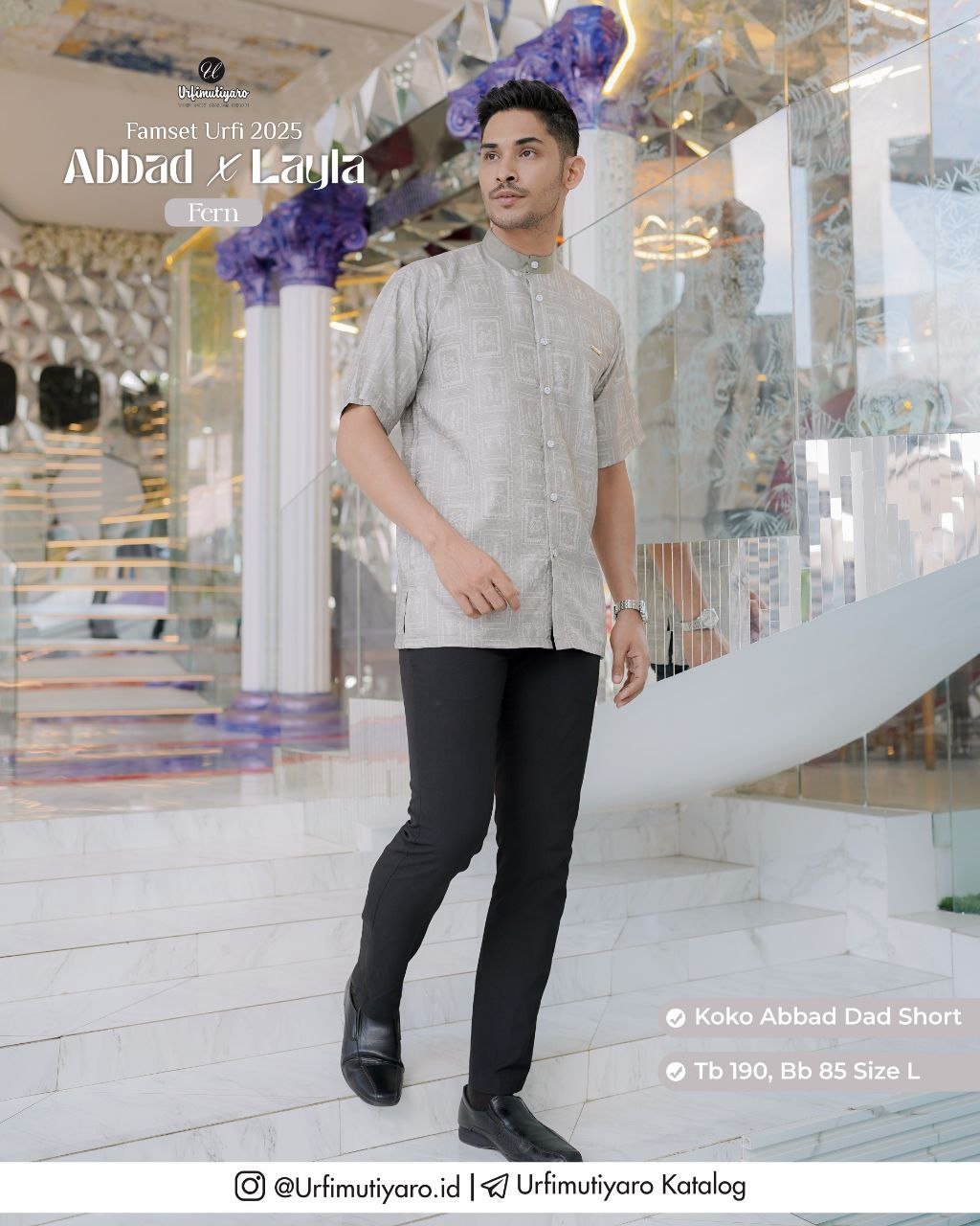 KOKO ABBAD DAD SHORT - Gambar 5