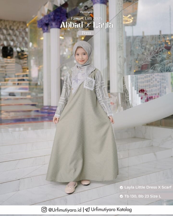 LAYLA DRESS LITTLE - Gambar 7
