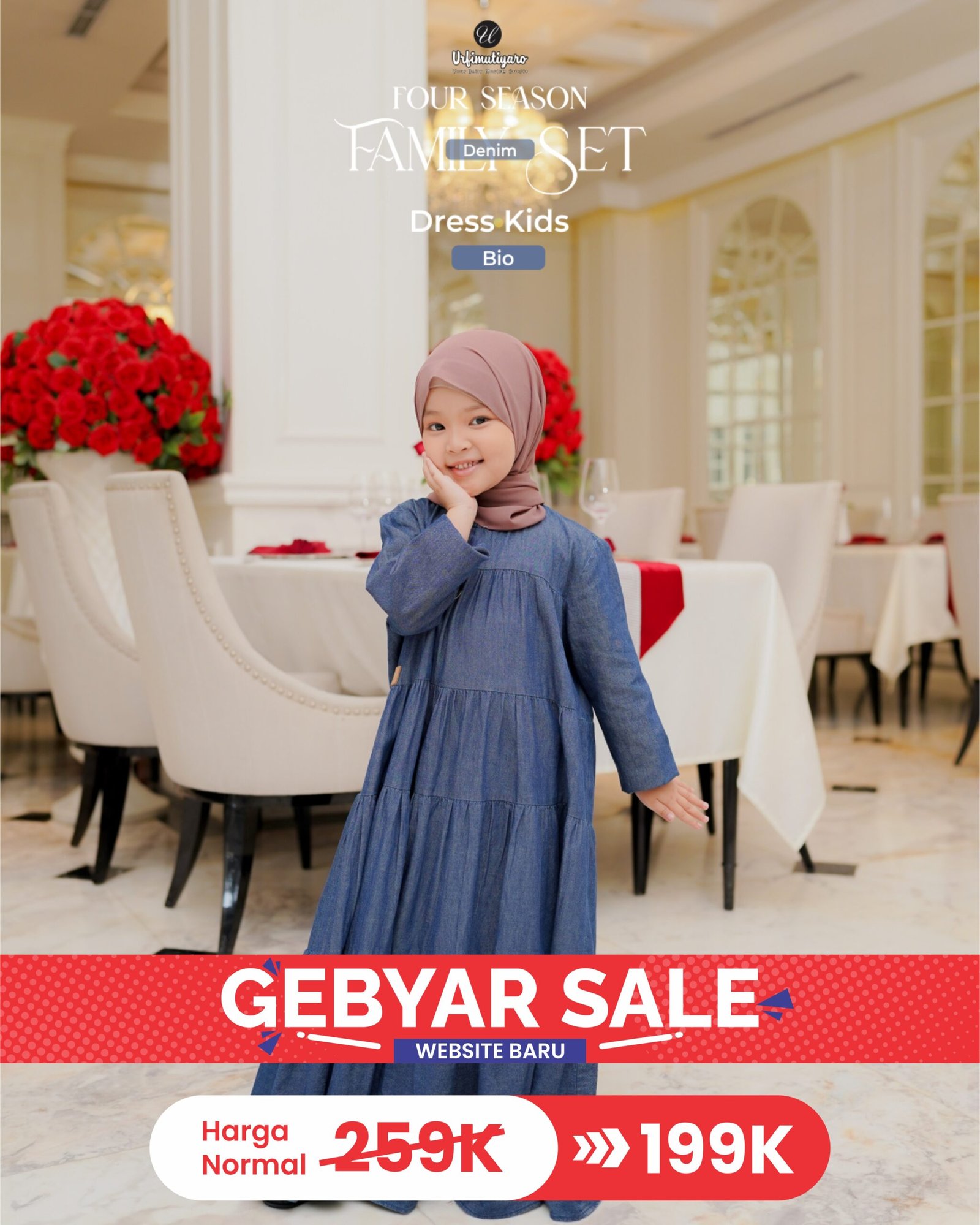 FOUR SEASON DRESS KIDS - Gambar 3