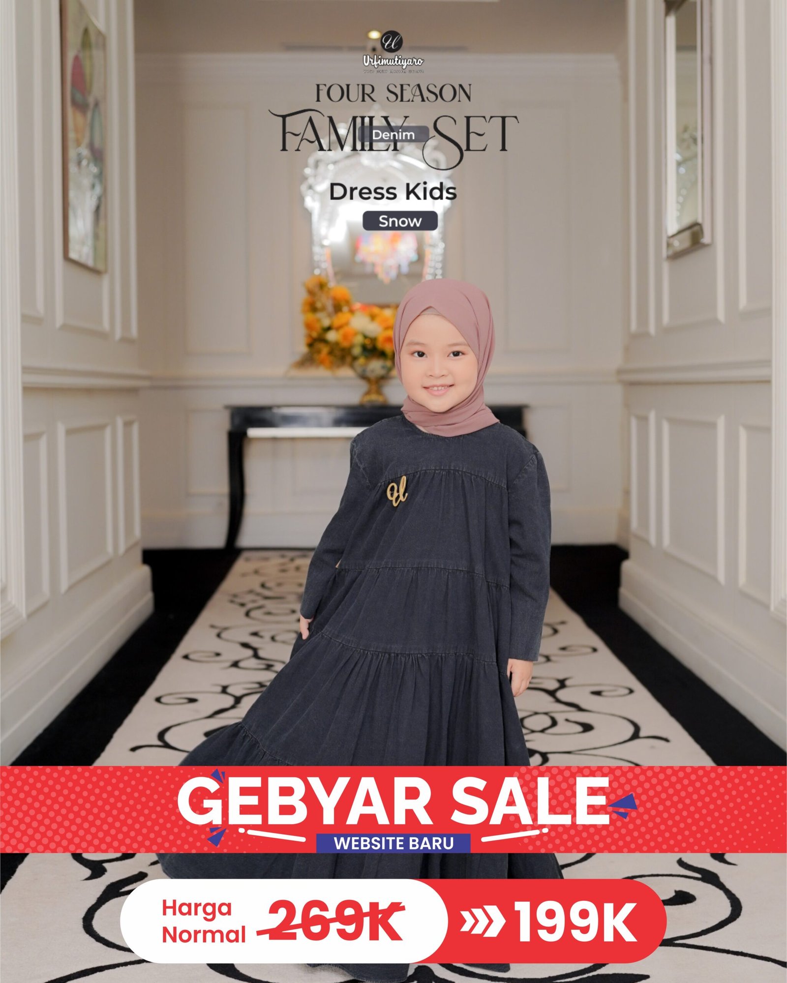 FOUR SEASON DRESS KIDS - Gambar 2