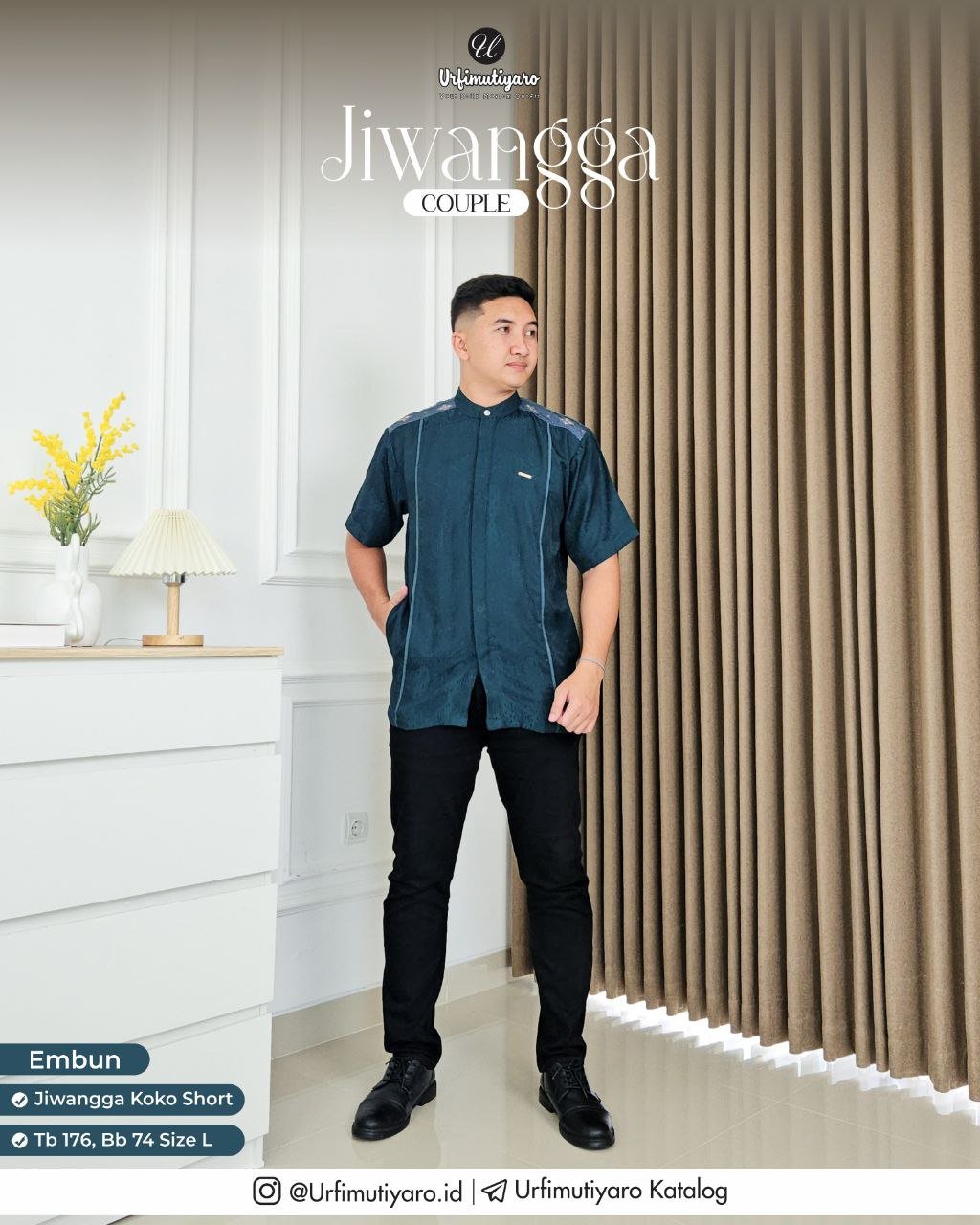 JIWANGGA KOKO DAD SHORT - Gambar 2