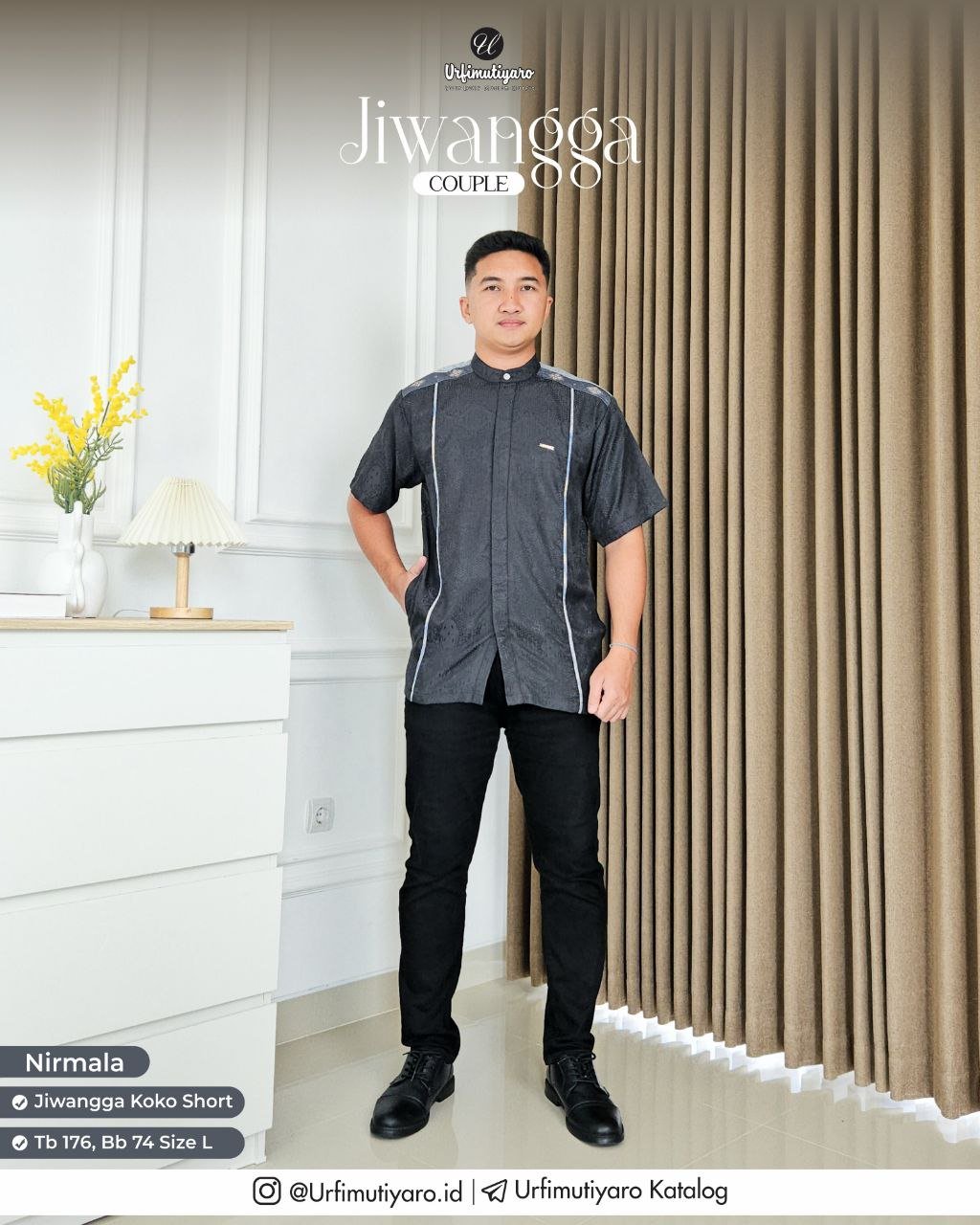 JIWANGGA KOKO DAD SHORT - Gambar 5