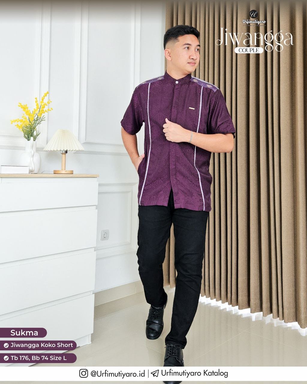 JIWANGGA KOKO DAD SHORT - Gambar 4