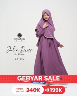 JULIA DRESS SET KHIMAR