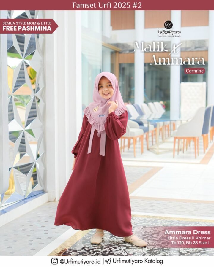 AMMARA LITTLE DRESS - Gambar 6