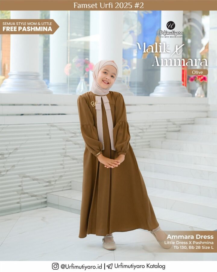 AMMARA LITTLE DRESS - Gambar 4