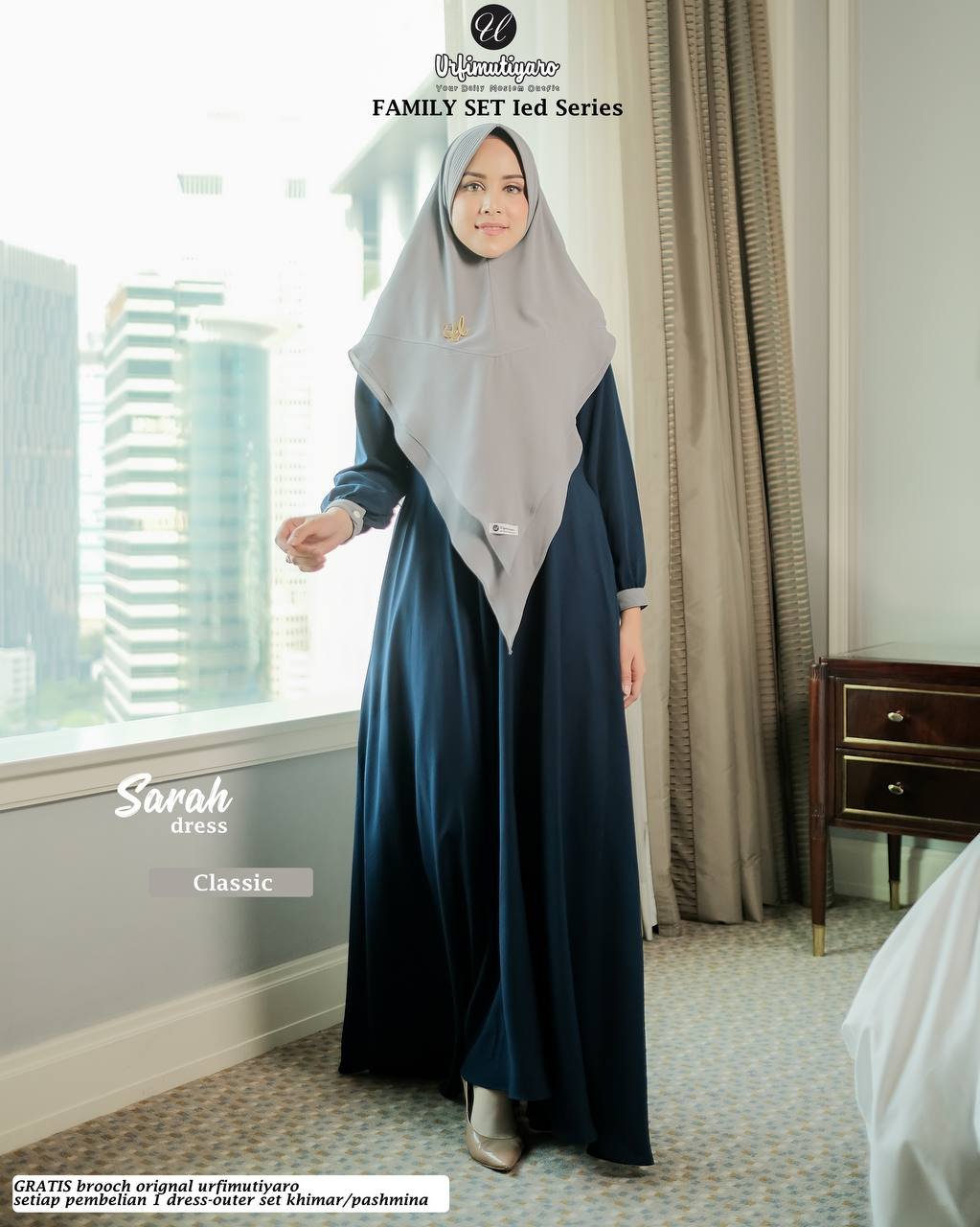 SARAH DRESS ONLY MOM - Gambar 4