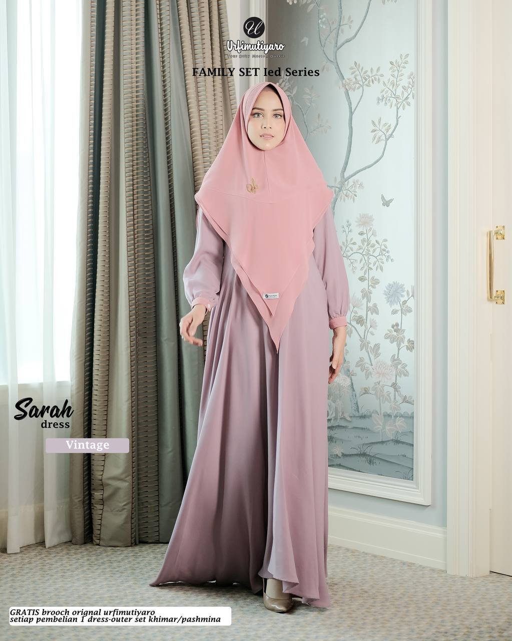 SARAH DRESS ONLY MOM - Gambar 2