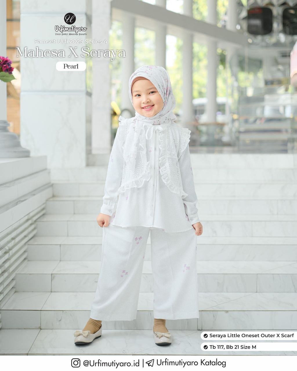 SERAYA SCARF LITTLE - Gambar 2