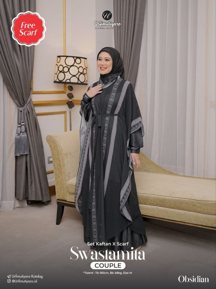 SWASTAMITA DRESS SET KAFTAN - Gambar 3