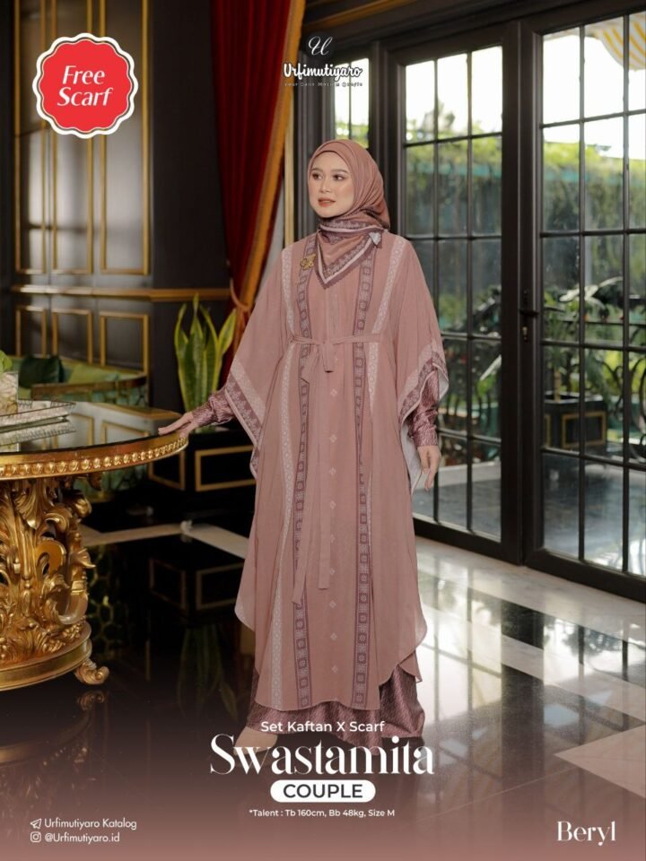 SWASTAMITA DRESS SET KAFTAN - Gambar 5