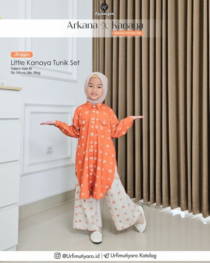 KANAYA LITTLE TUNIK SET - Gambar 7