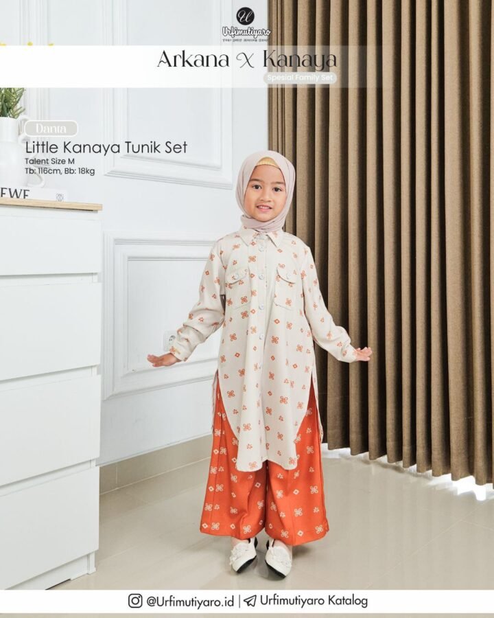 KANAYA LITTLE TUNIK SET - Gambar 6