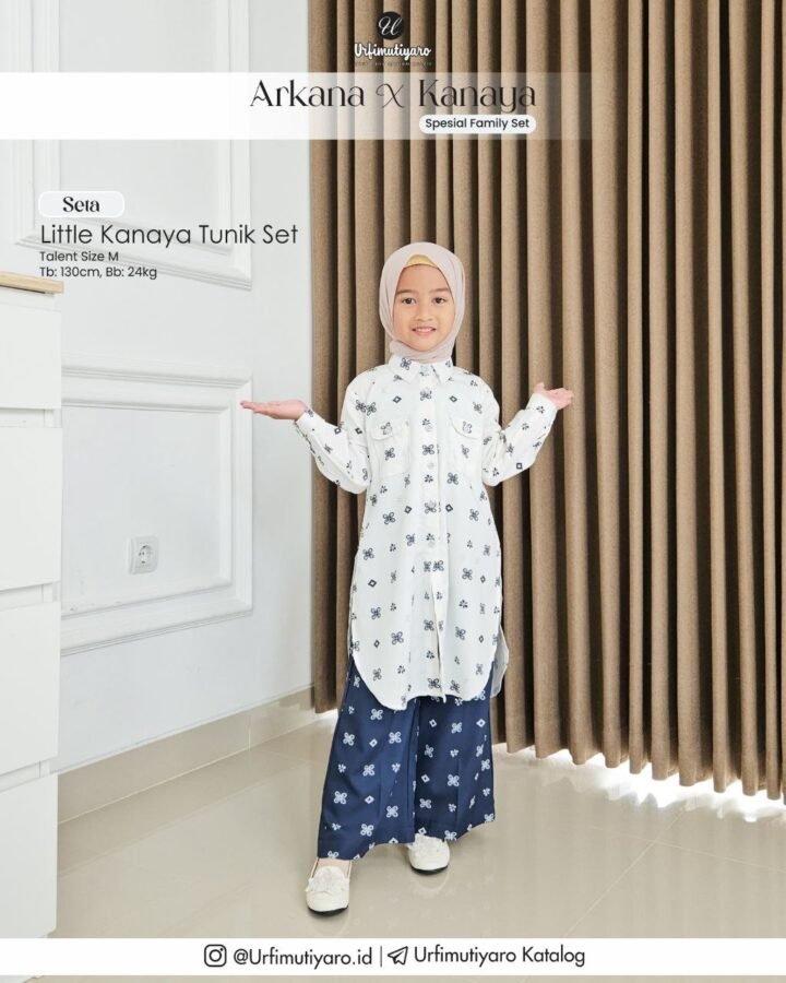KANAYA LITTLE TUNIK SET - Gambar 5