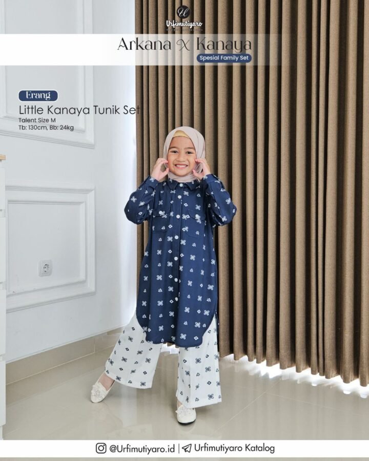KANAYA LITTLE TUNIK SET - Gambar 4