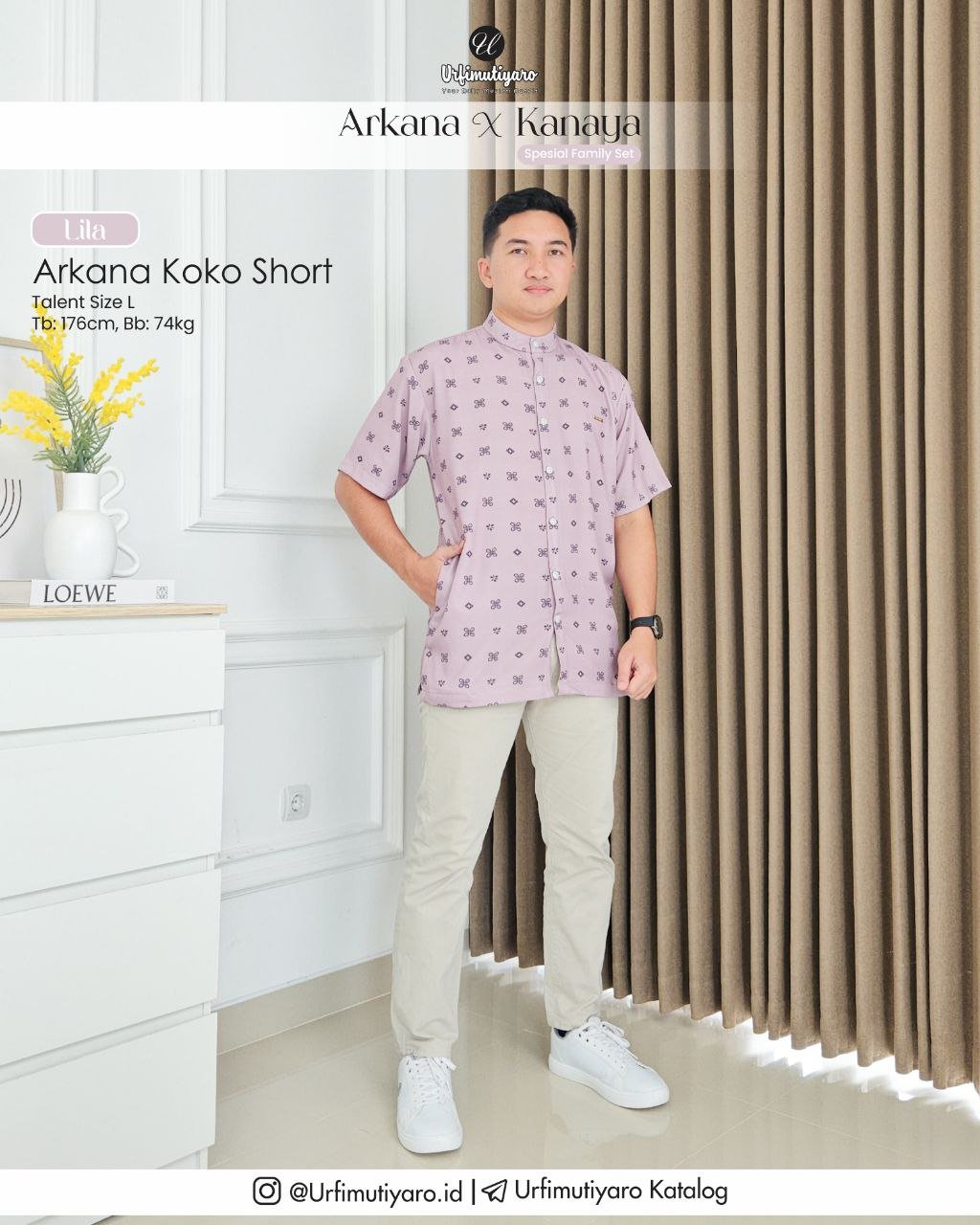 ARKANA KOKO DAD SHORT - Gambar 2