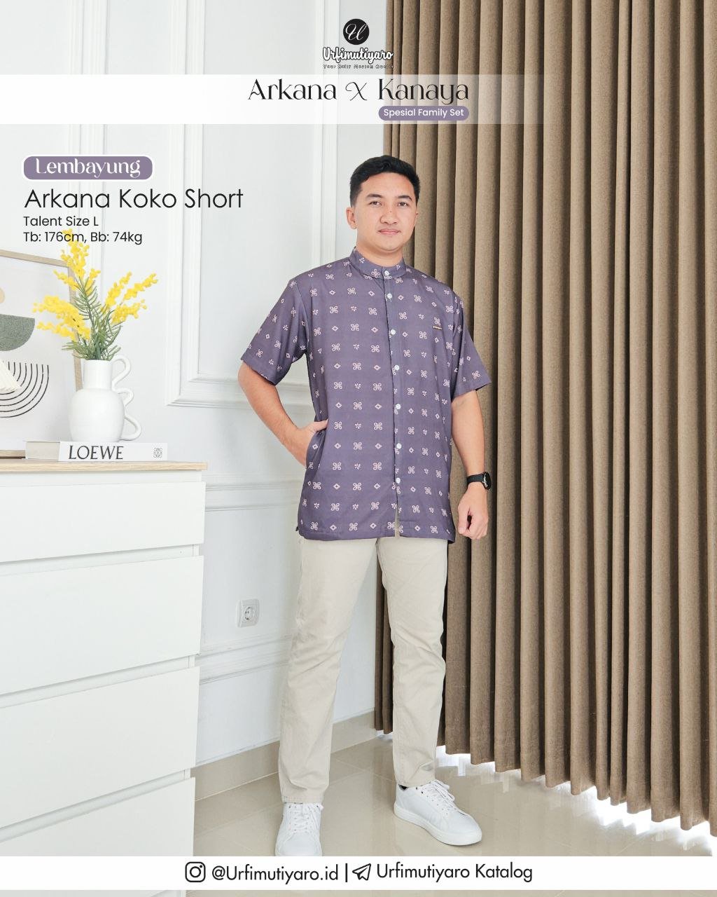 ARKANA KOKO DAD SHORT - Gambar 3