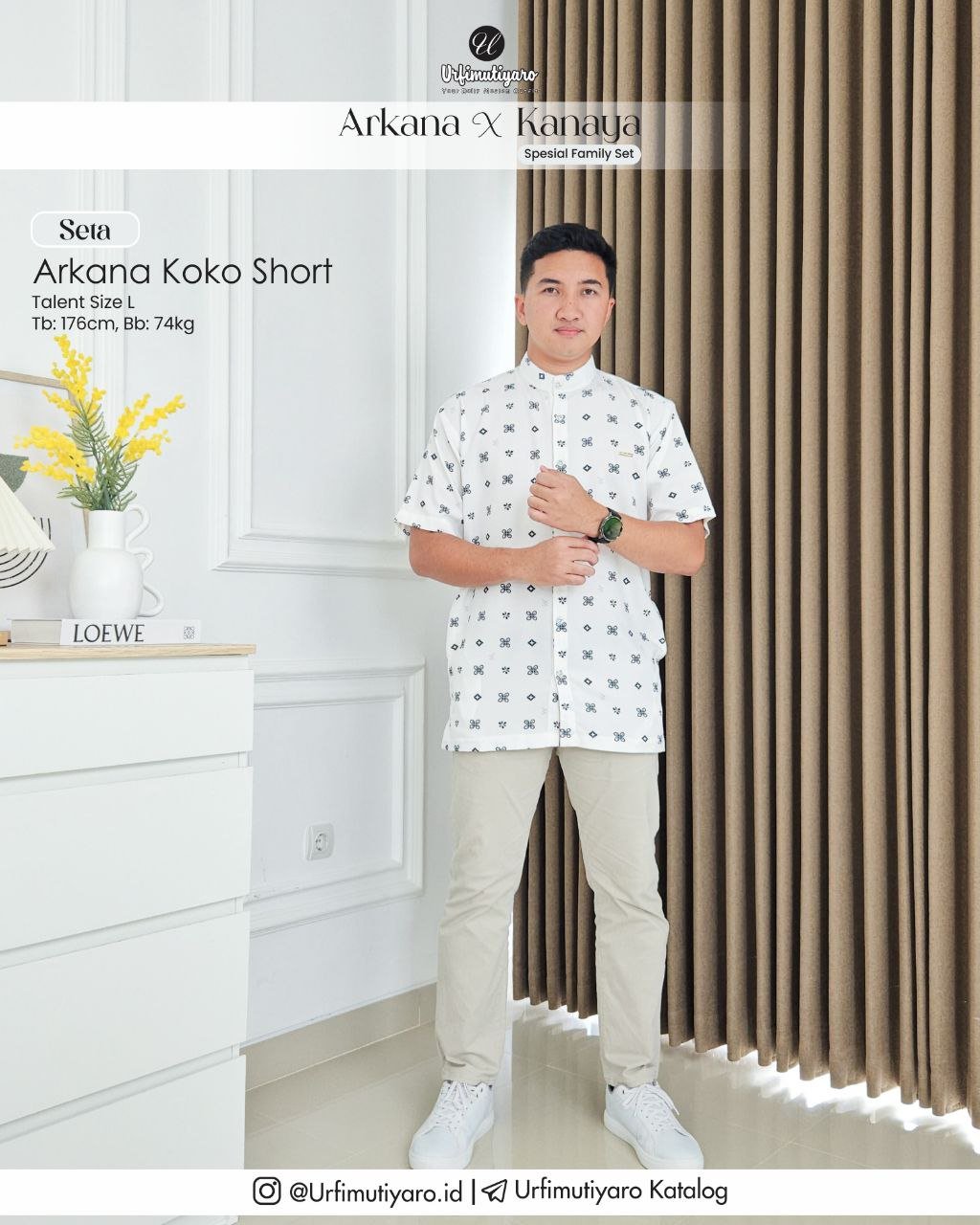 ARKANA KOKO DAD SHORT - Gambar 5