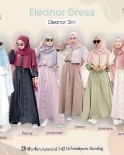 ELEANOR 2IN1 (DRESS + CAPE)