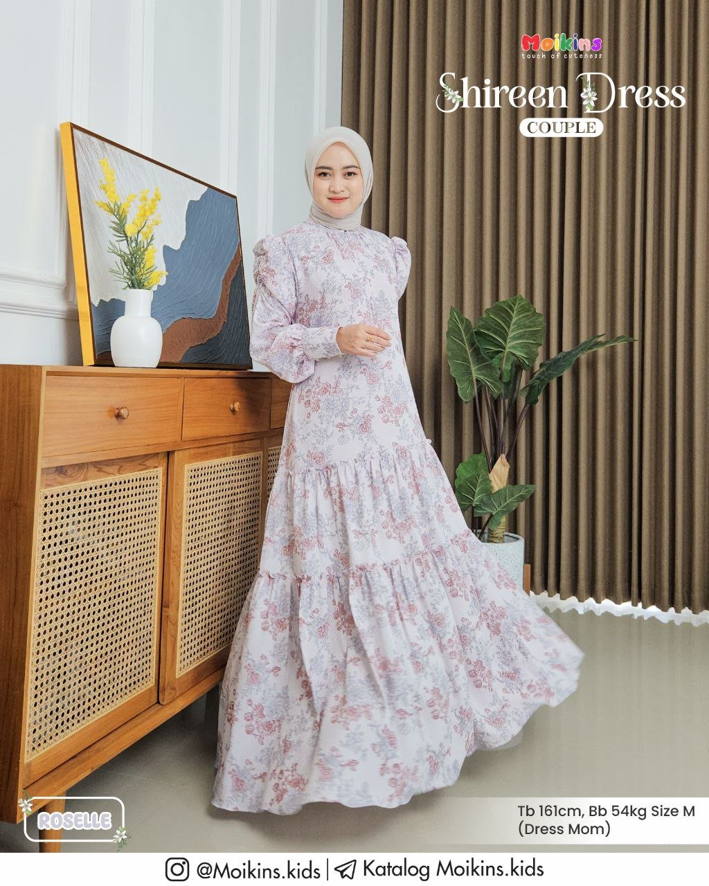SHIREEN DRESS MOM - Gambar 3