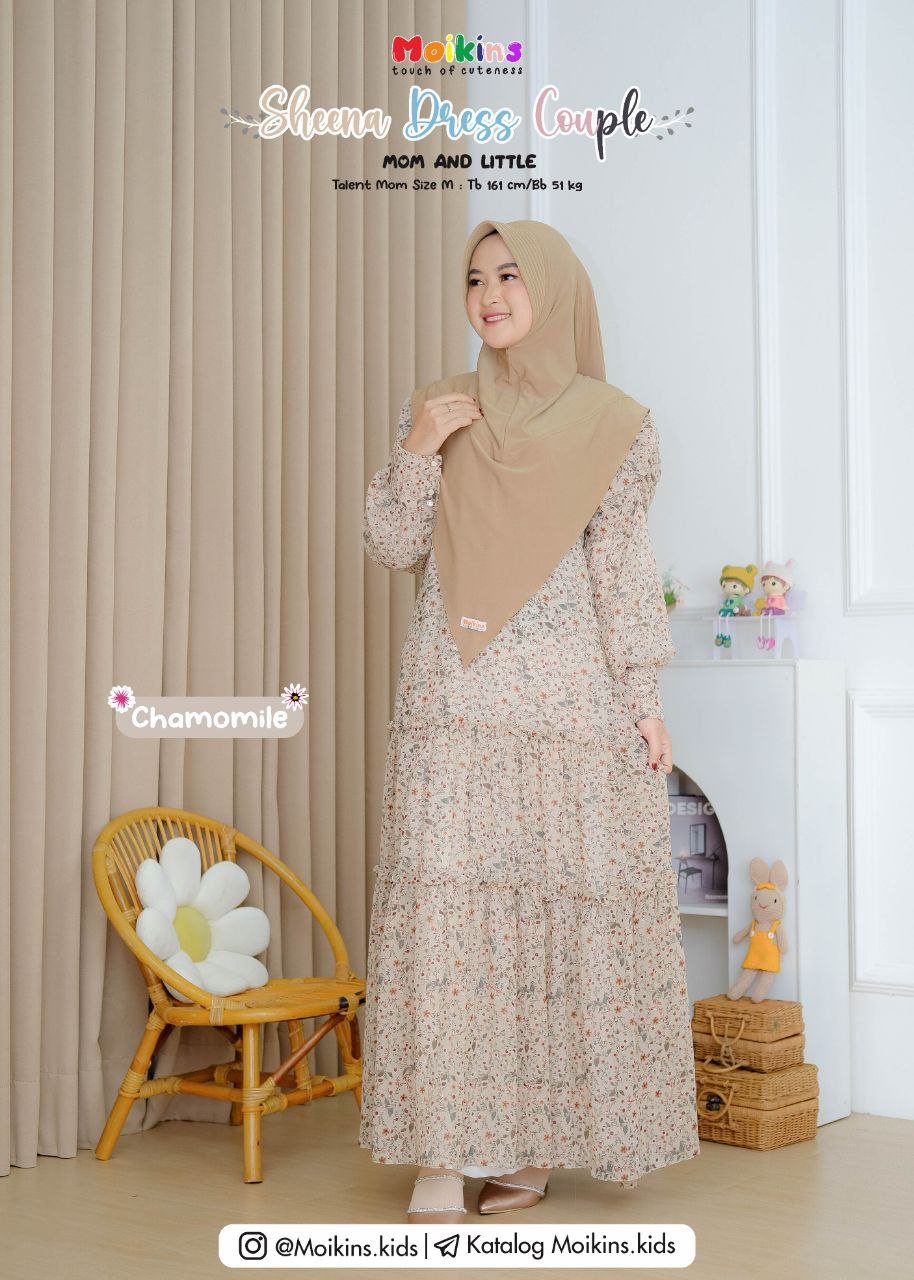 SHEENA DRESS MOM (FURING RAYON) - Gambar 5