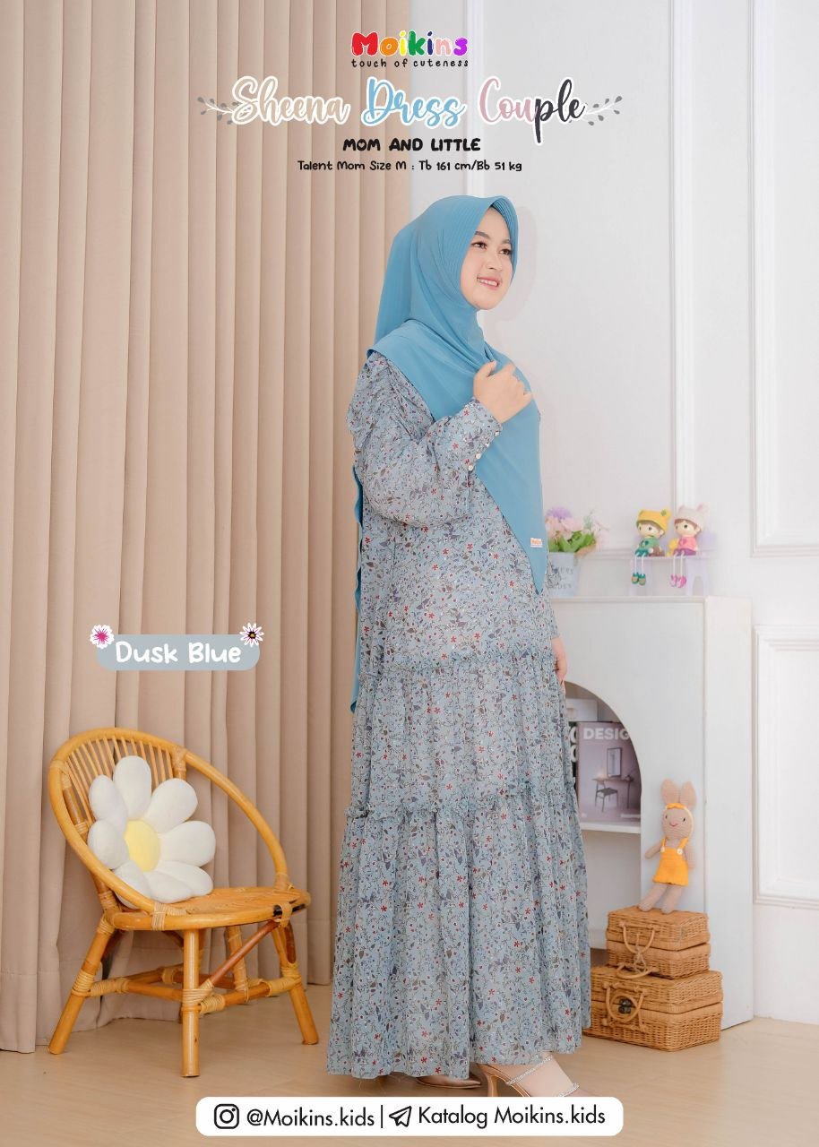 SHEENA DRESS MOM (FURING RAYON) - Gambar 3