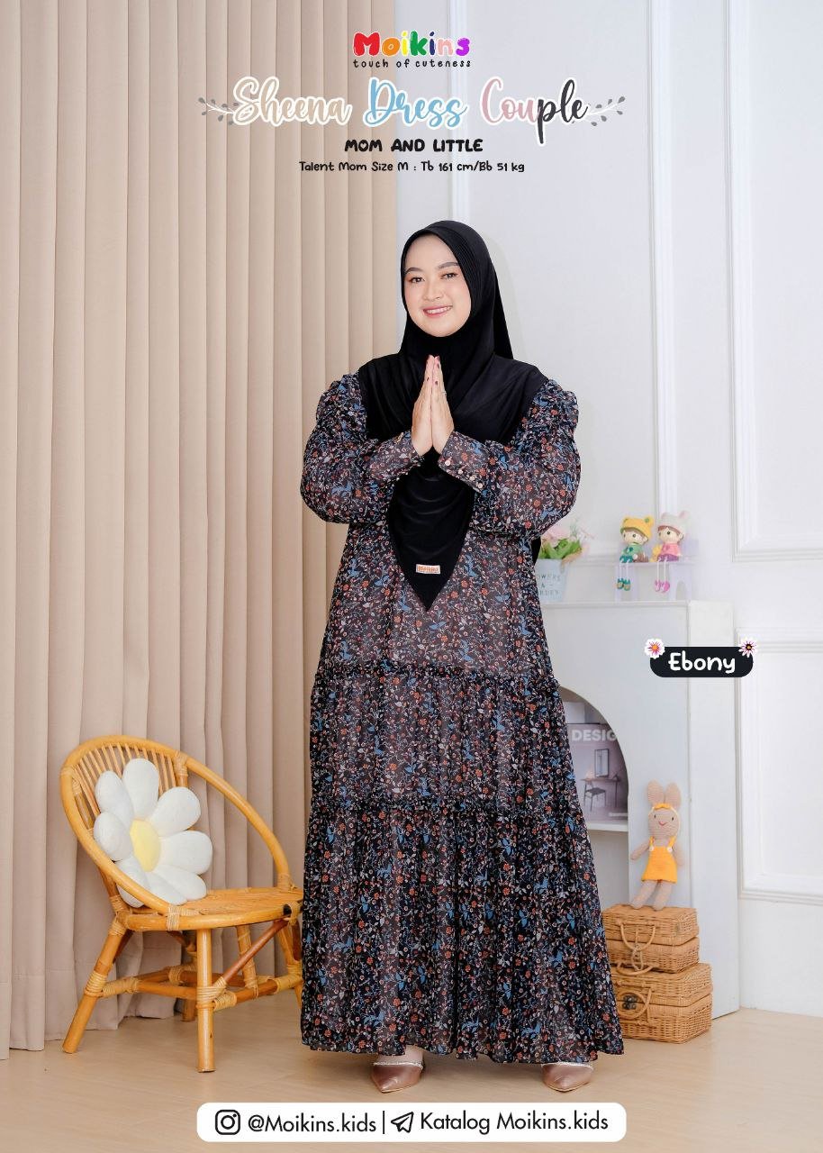 SHEENA DRESS MOM (FURING RAYON) - Gambar 2