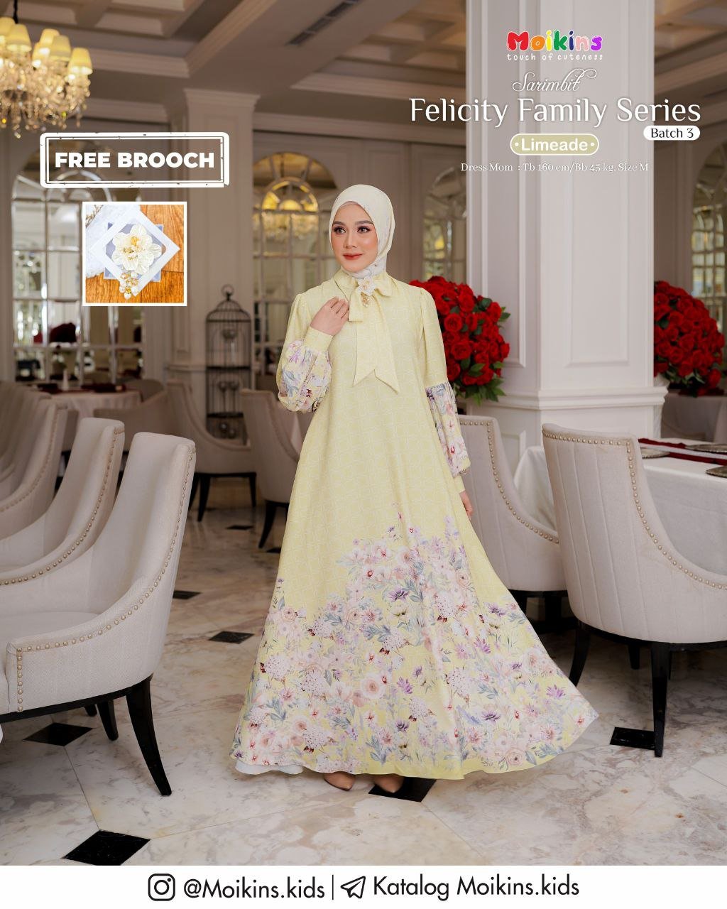 FELICITY DRESS MOM - Gambar 2