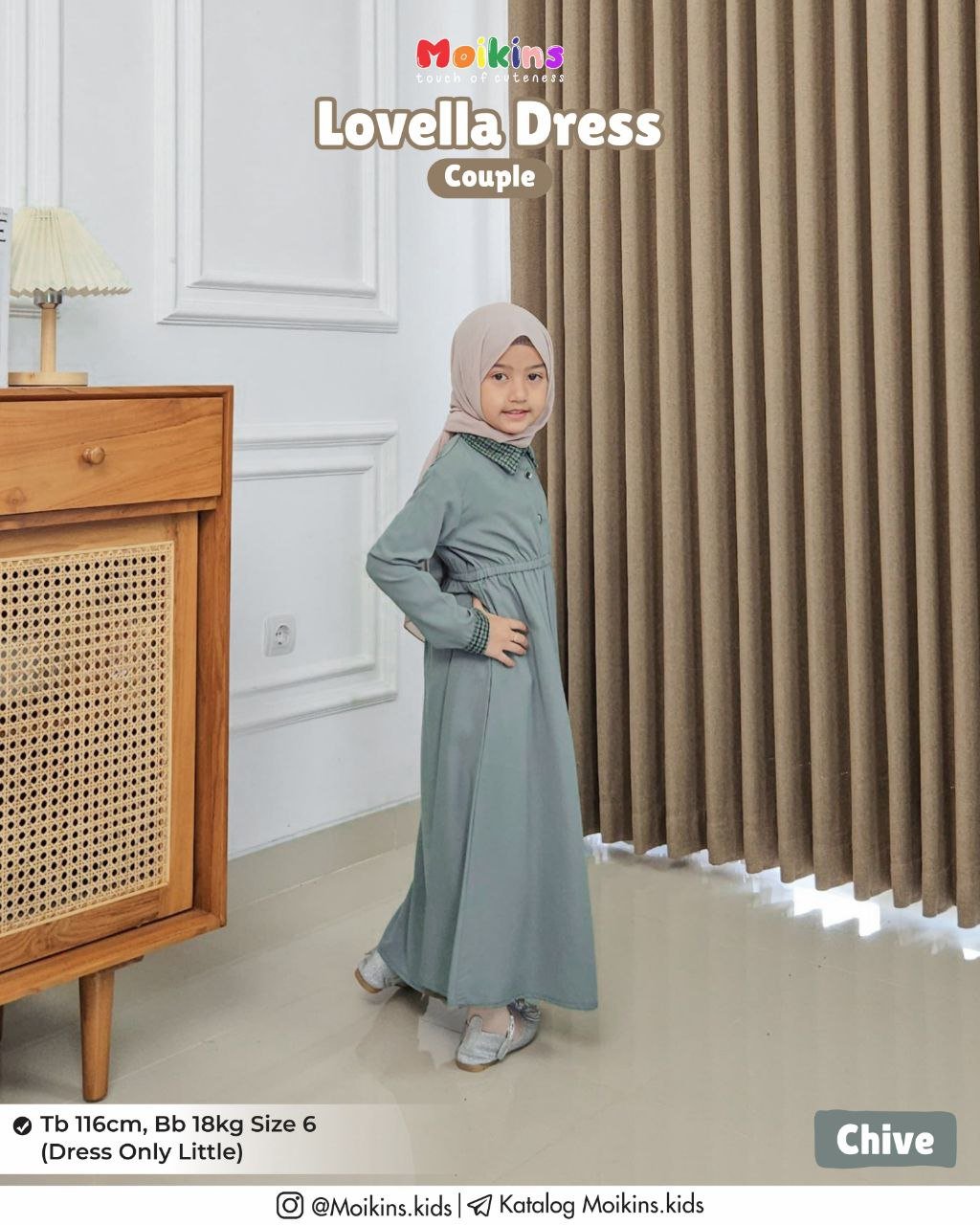 LOVELLA DRESS LITTLE - Gambar 3