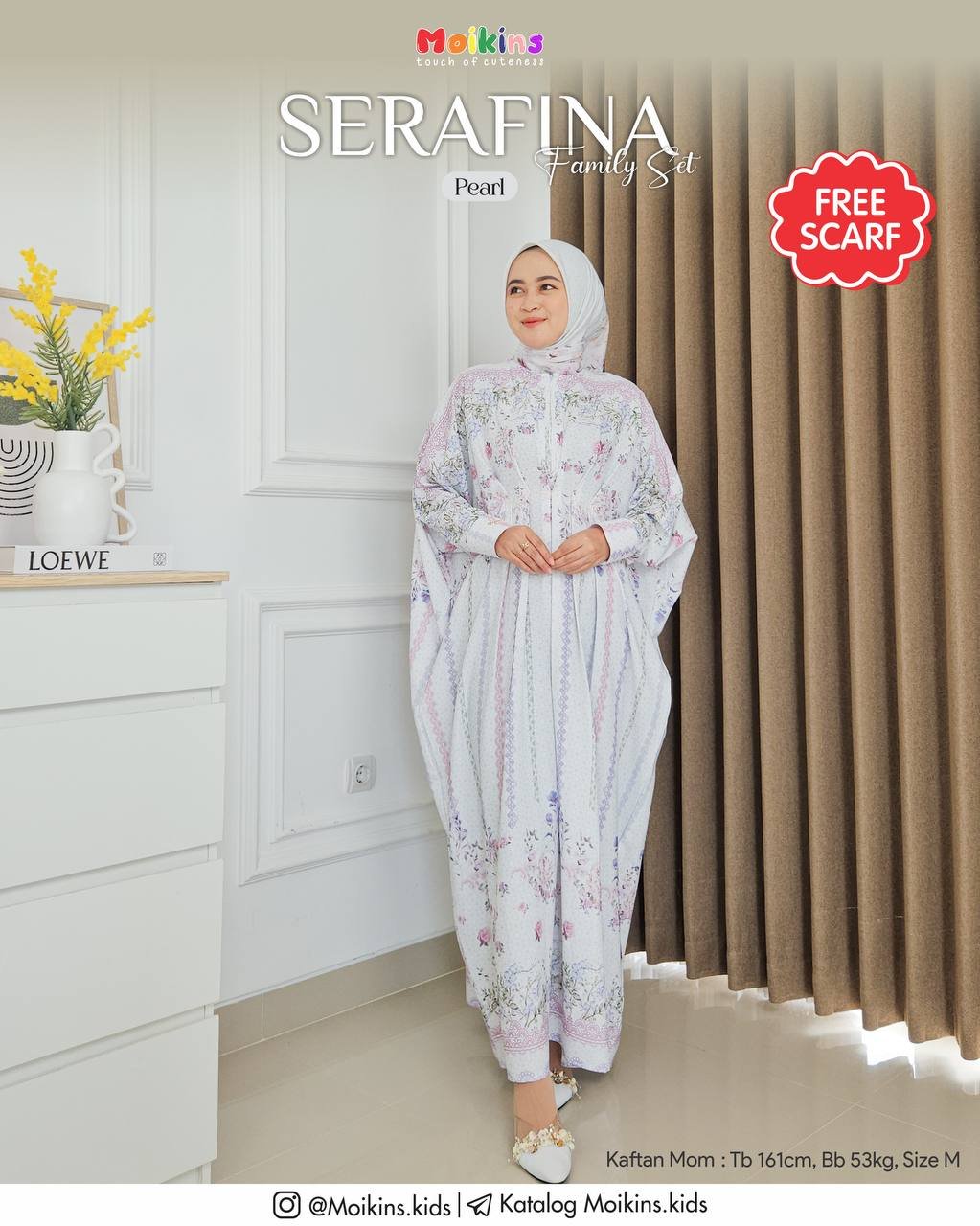 SERAFINA KAFTAN MOM - Gambar 3