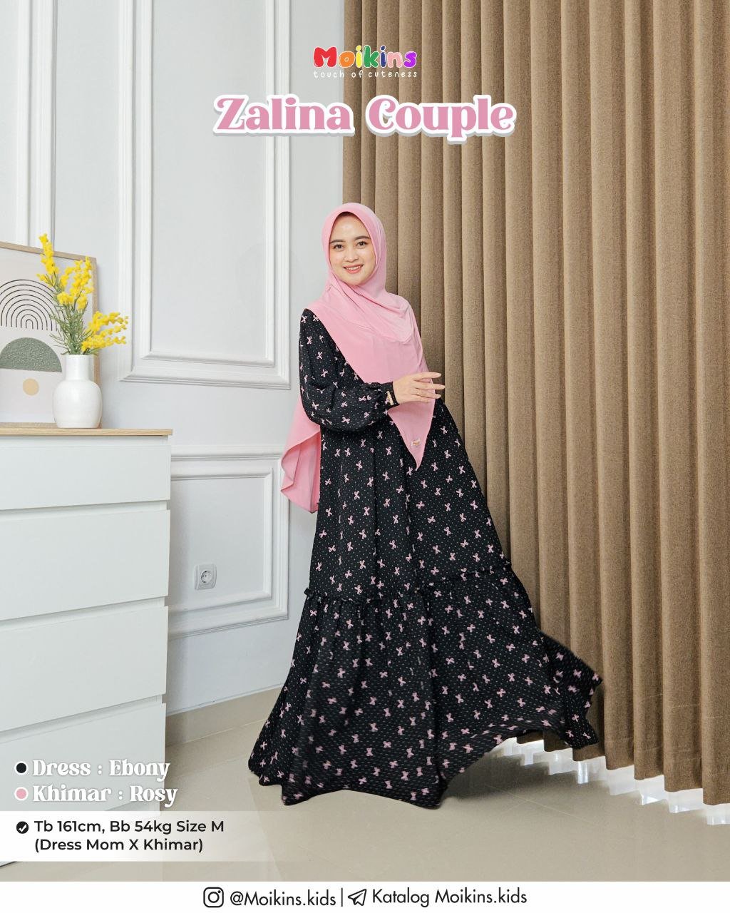 ZALINA DRESS MOM - Gambar 4