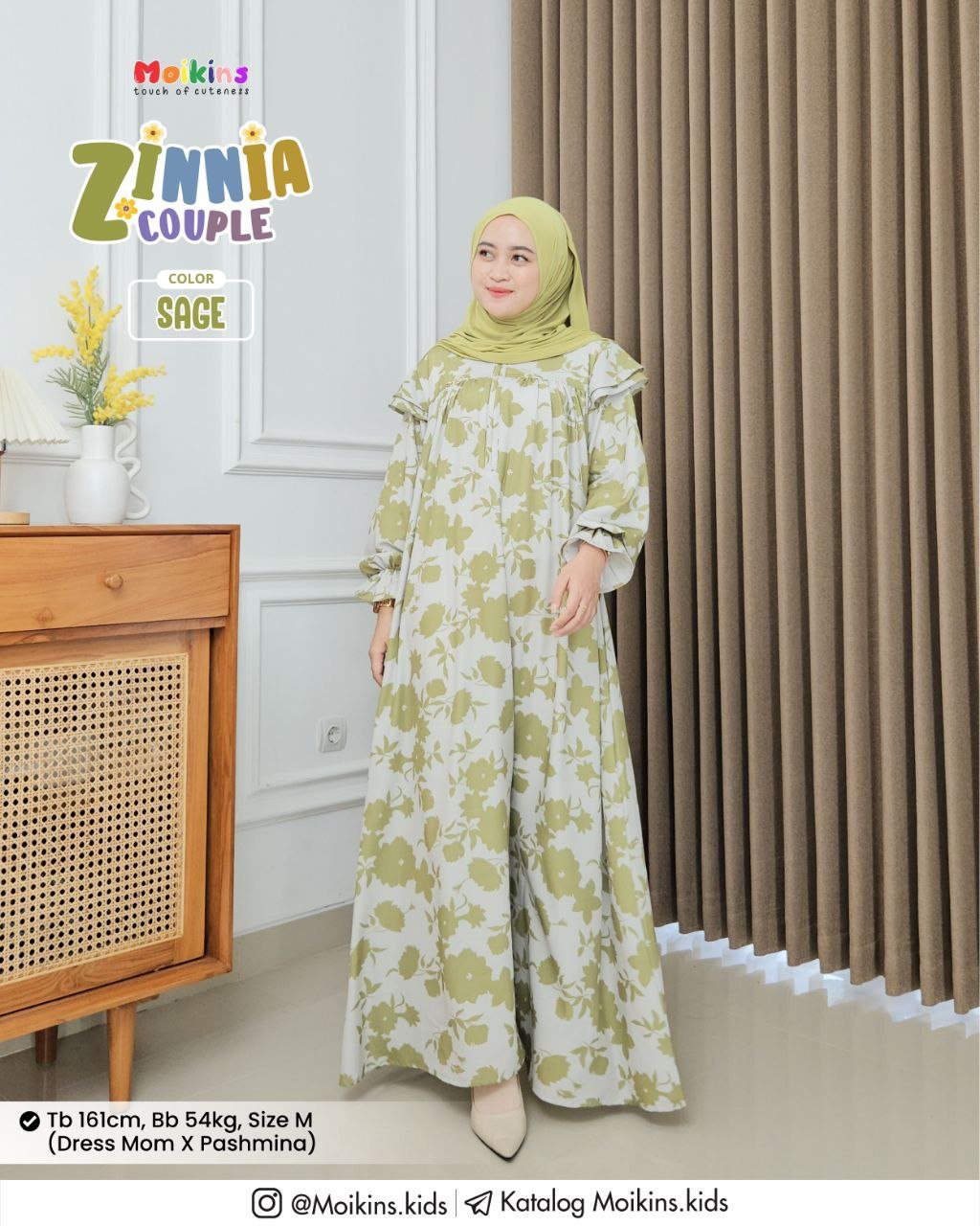 ZINNIA PASHMINA MOM - Gambar 2