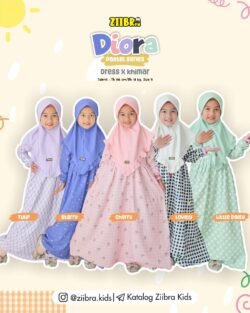 DIORA PASTEL DRESS SET
