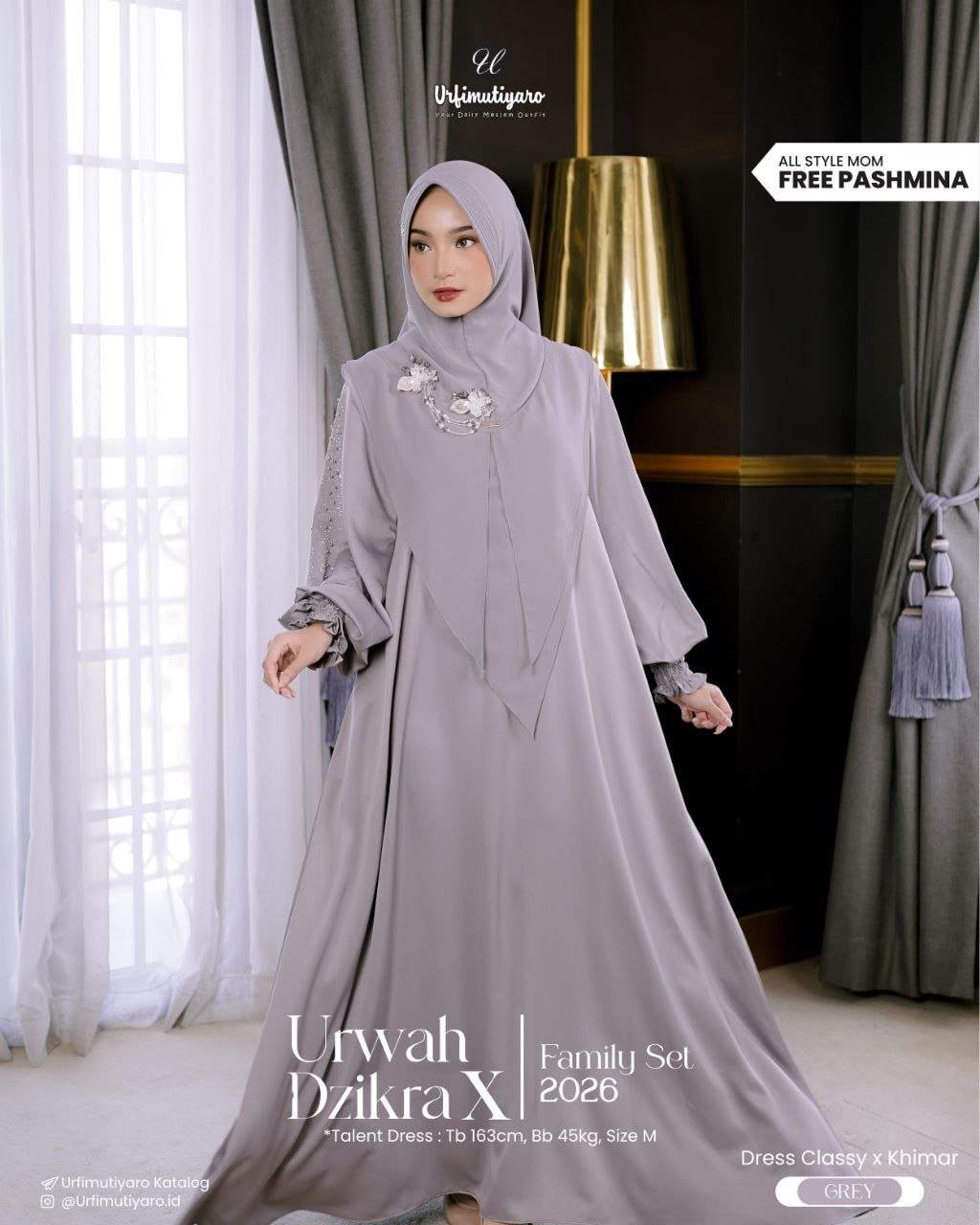 DZIKRA DRESS CLASSY - Gambar 4