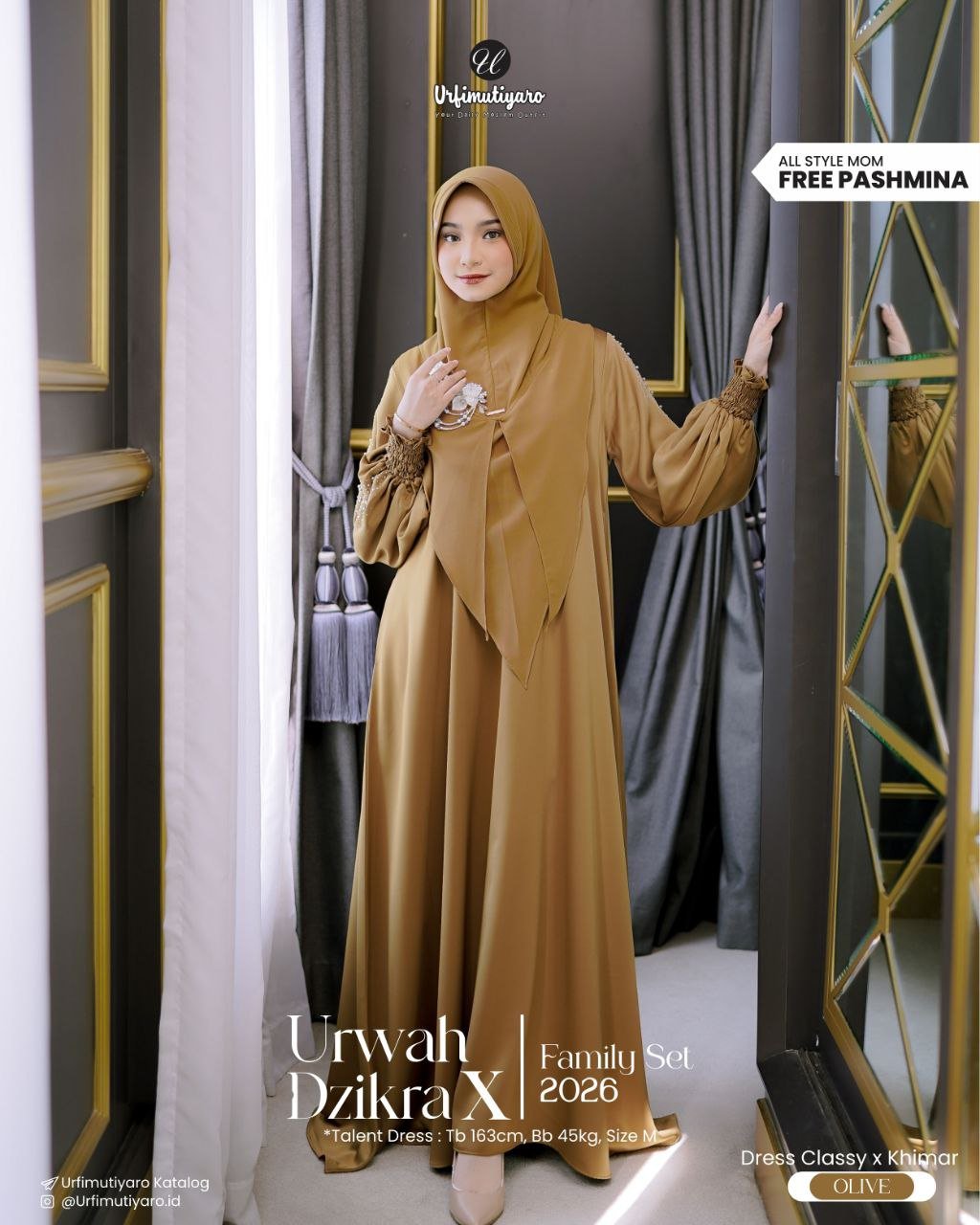 DZIKRA DRESS CLASSY - Gambar 3