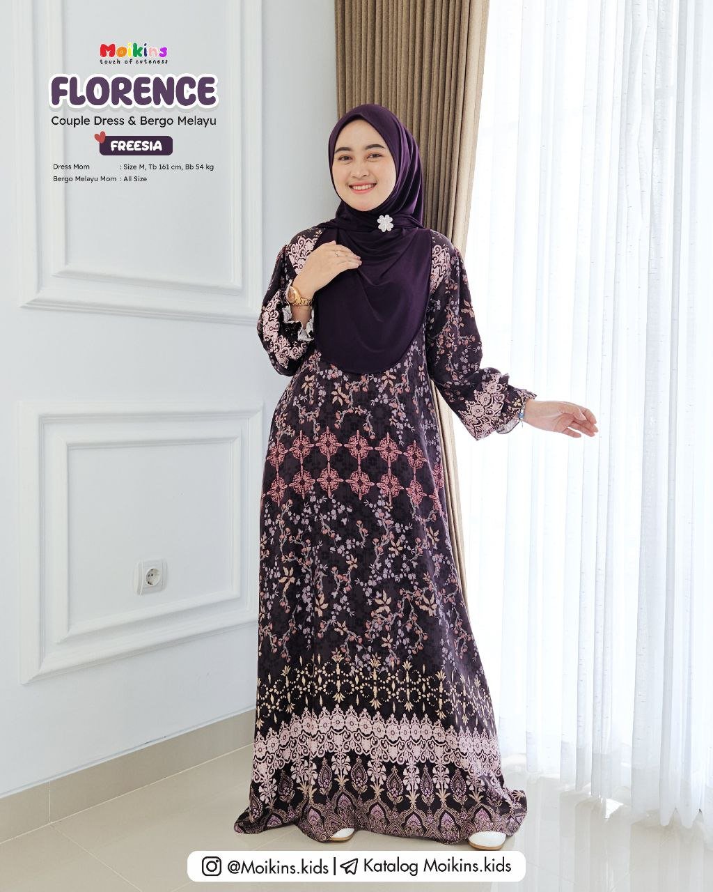 FLORENCE DRESS MOM - Gambar 4