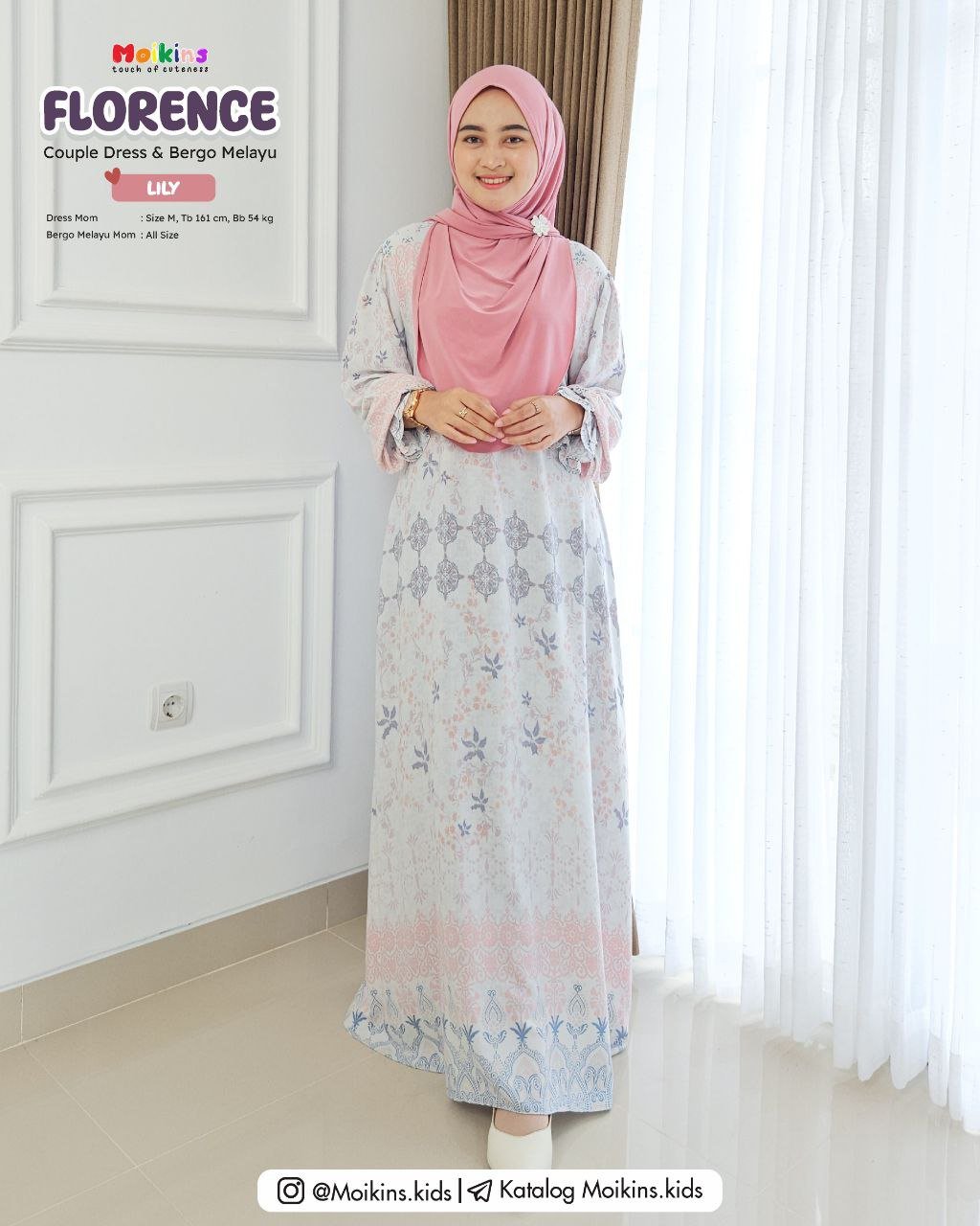 FLORENCE DRESS MOM - Gambar 2