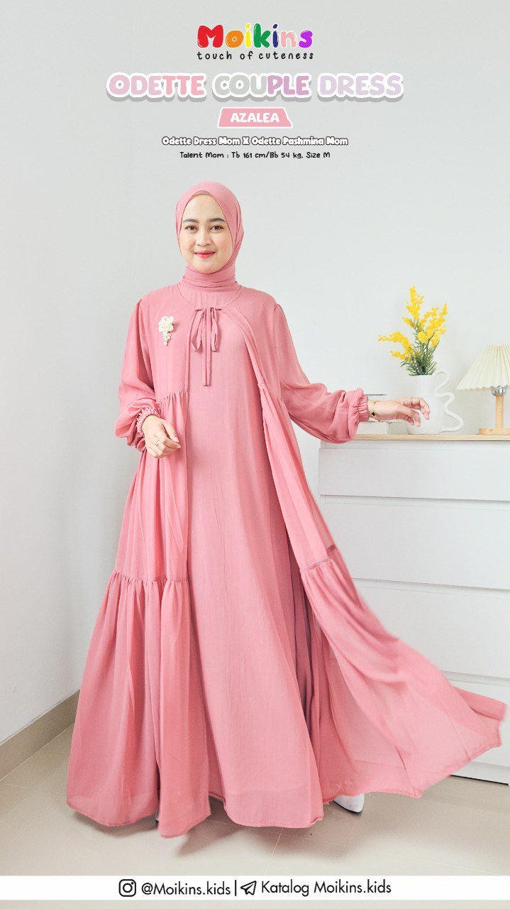 ODETTE COUPLE DRESS MOM - Gambar 8