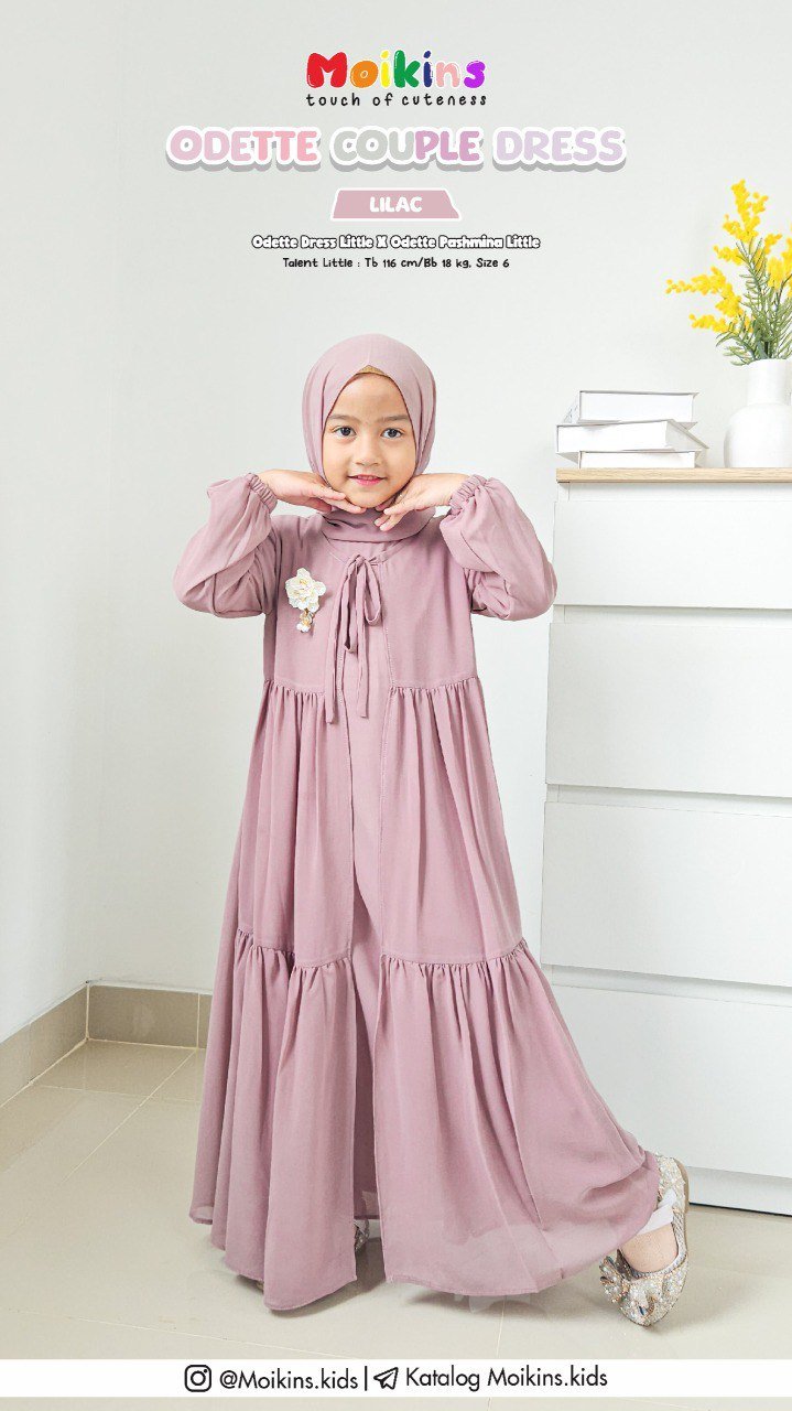 ODETTE DRESS LITTLE - Gambar 2